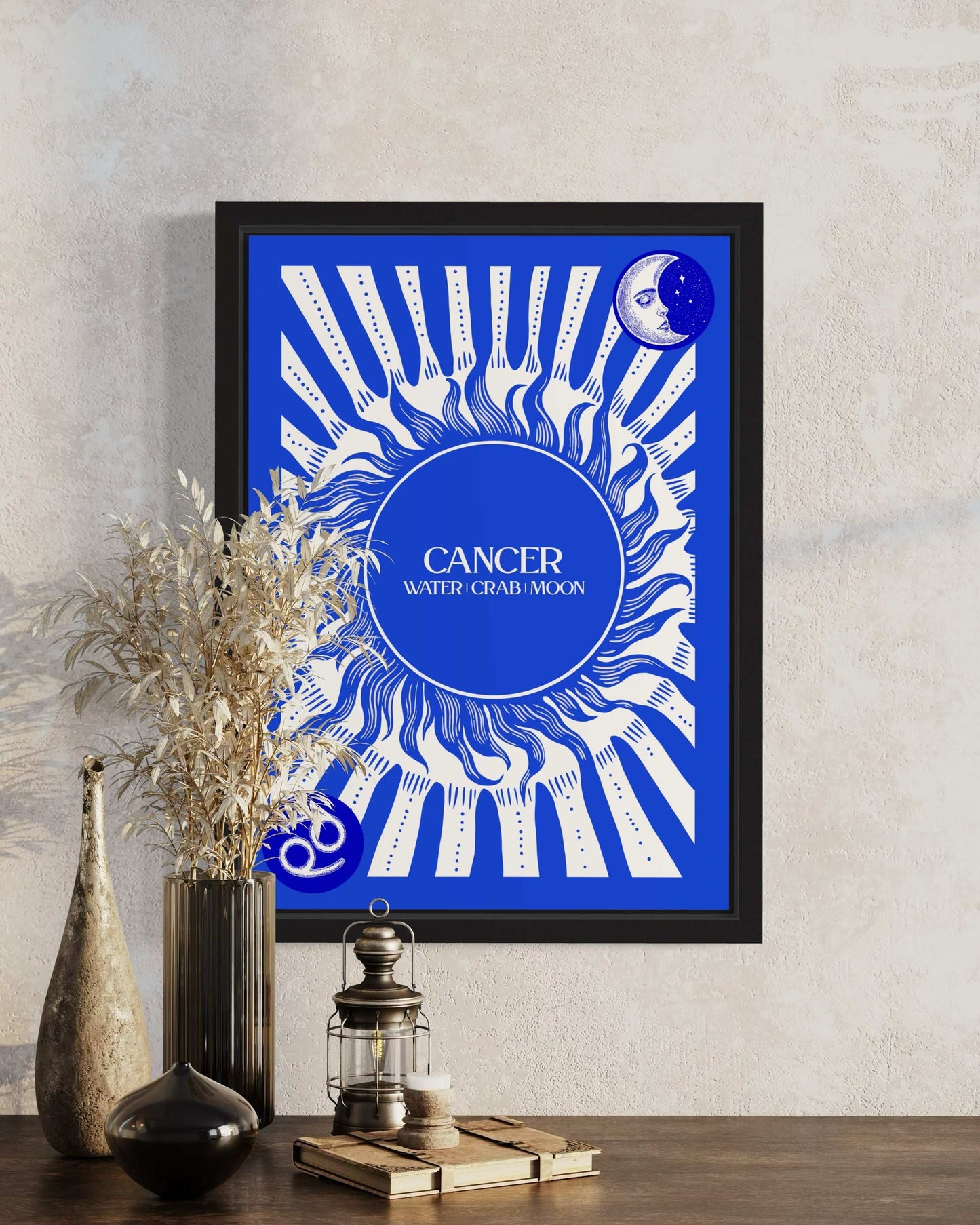 Cancer Star Sign Art Print