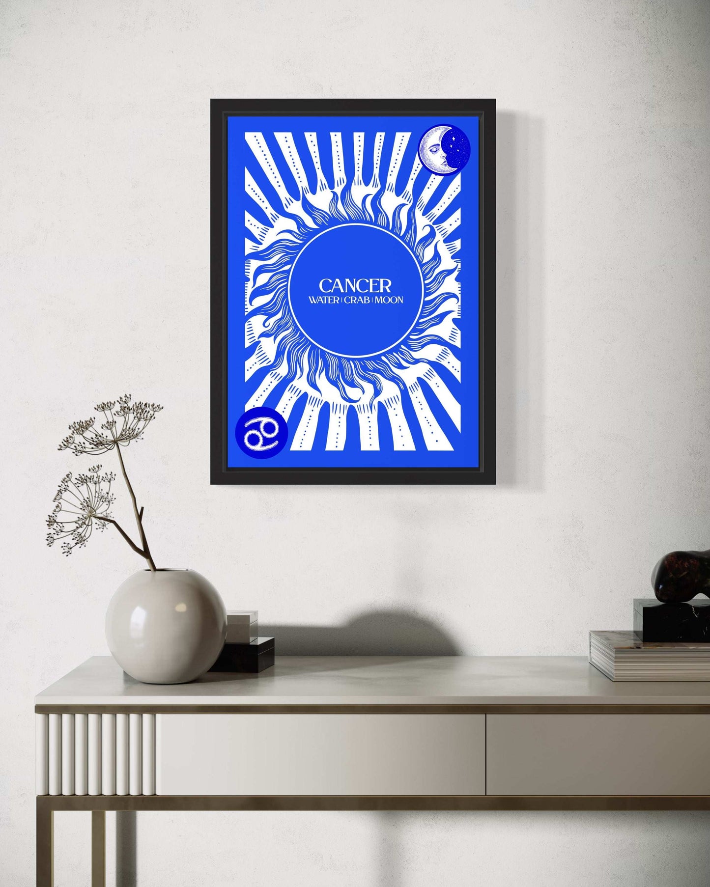 Cancer Star Sign Art Print