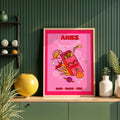 Aries Star Sign Art Print