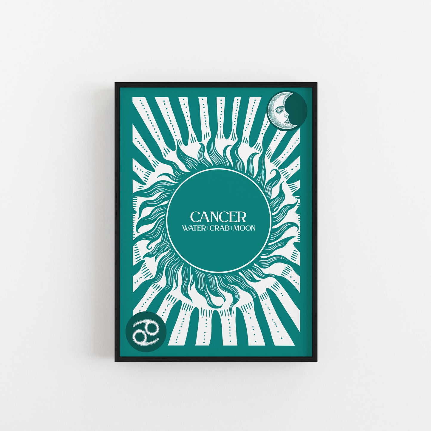 Cancer Star Sign Art Print