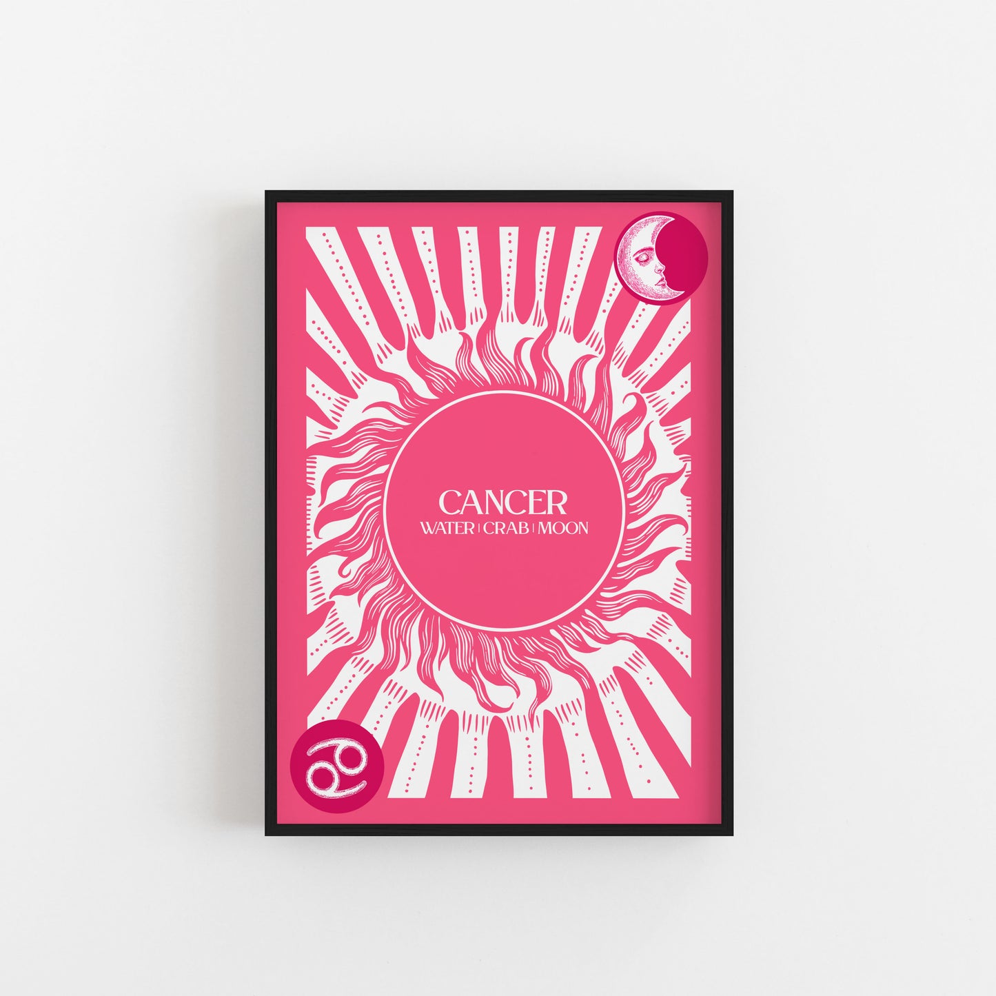 Cancer Star Sign Art Print