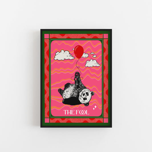 The Fool Tarot Card Art Print