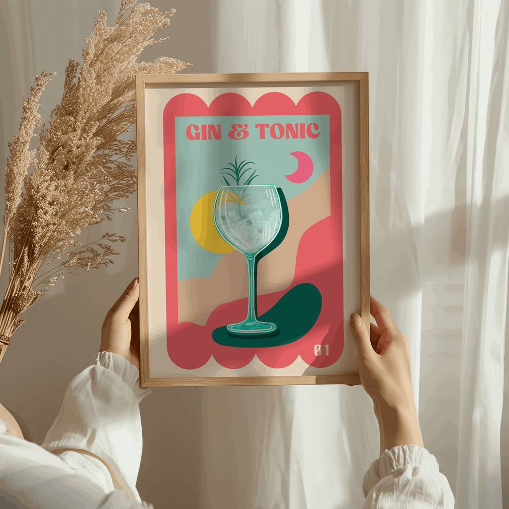 Gin and Tonic Art Print