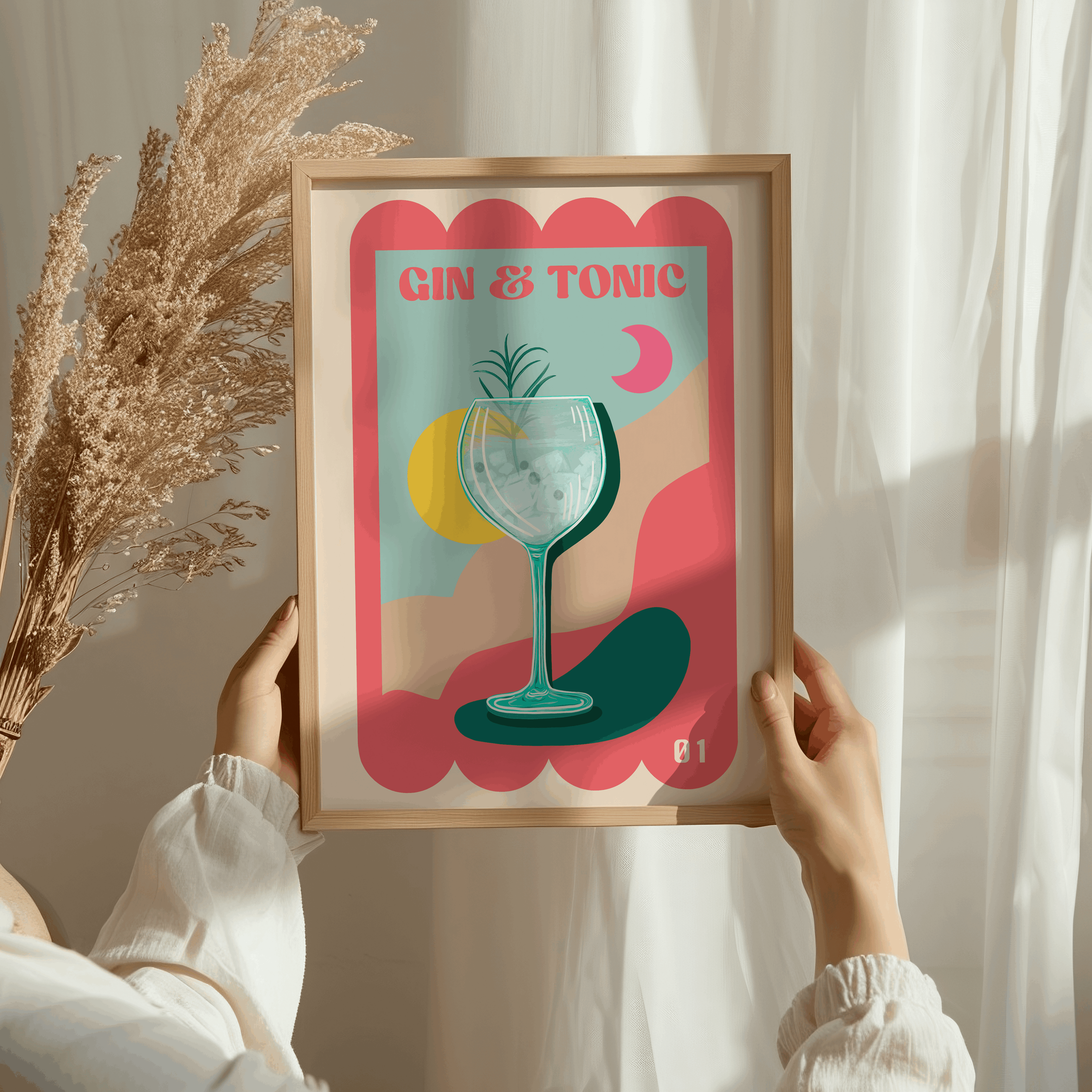 Gin and Tonic Art Print