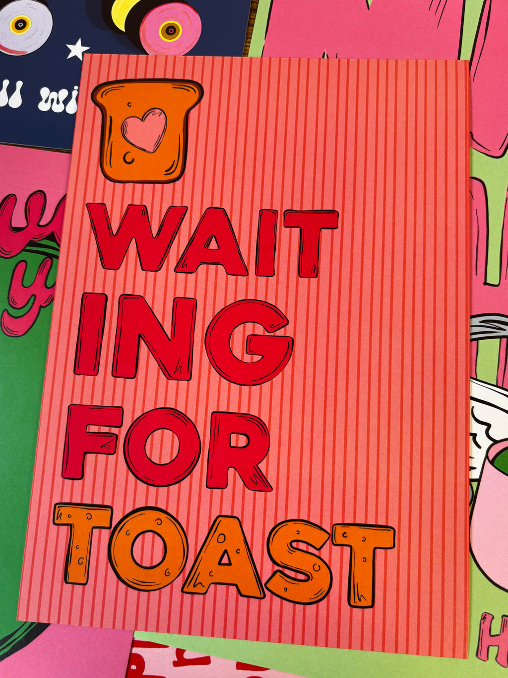 Waiting For Toast Art Print