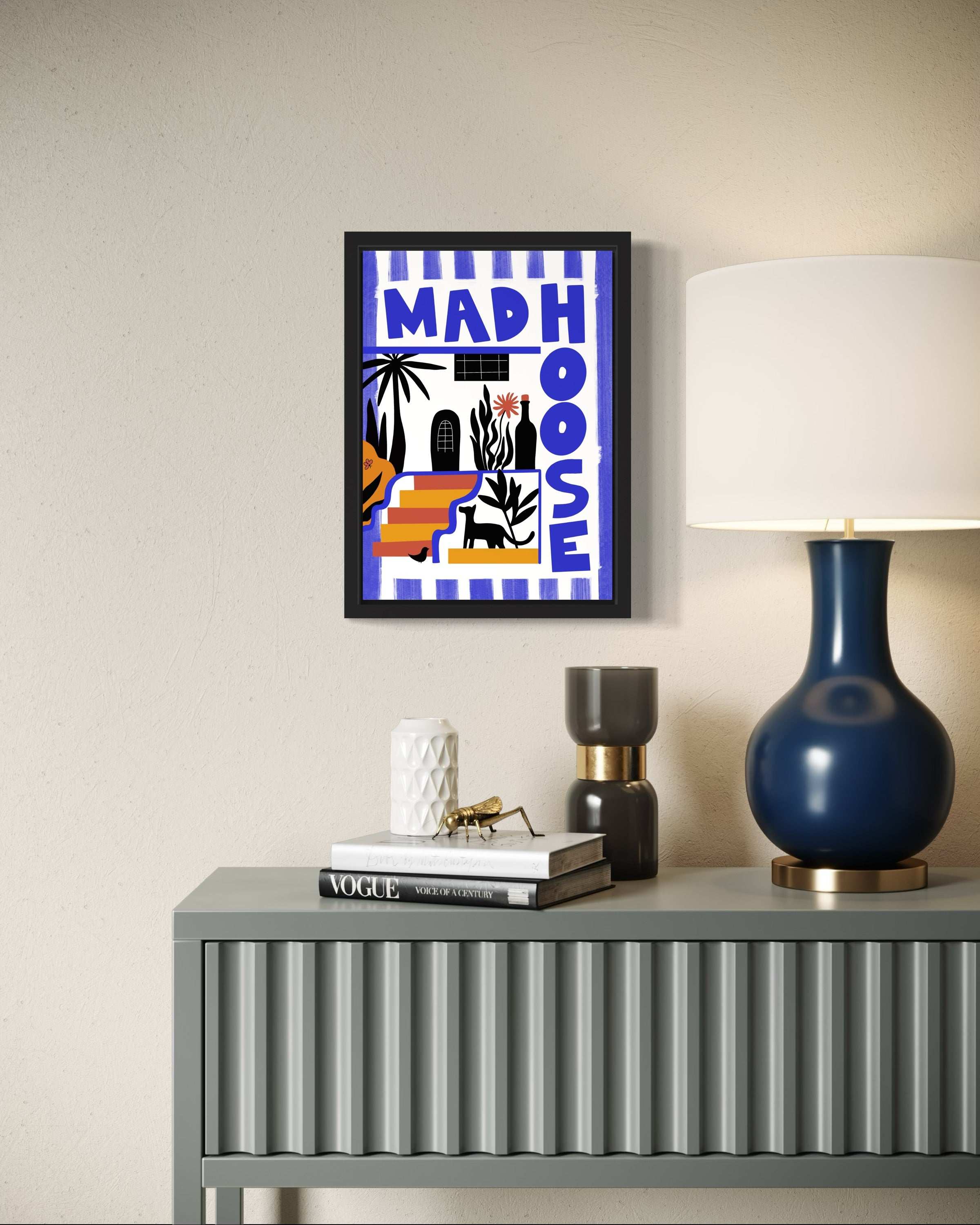 Mad Hoose Art Print