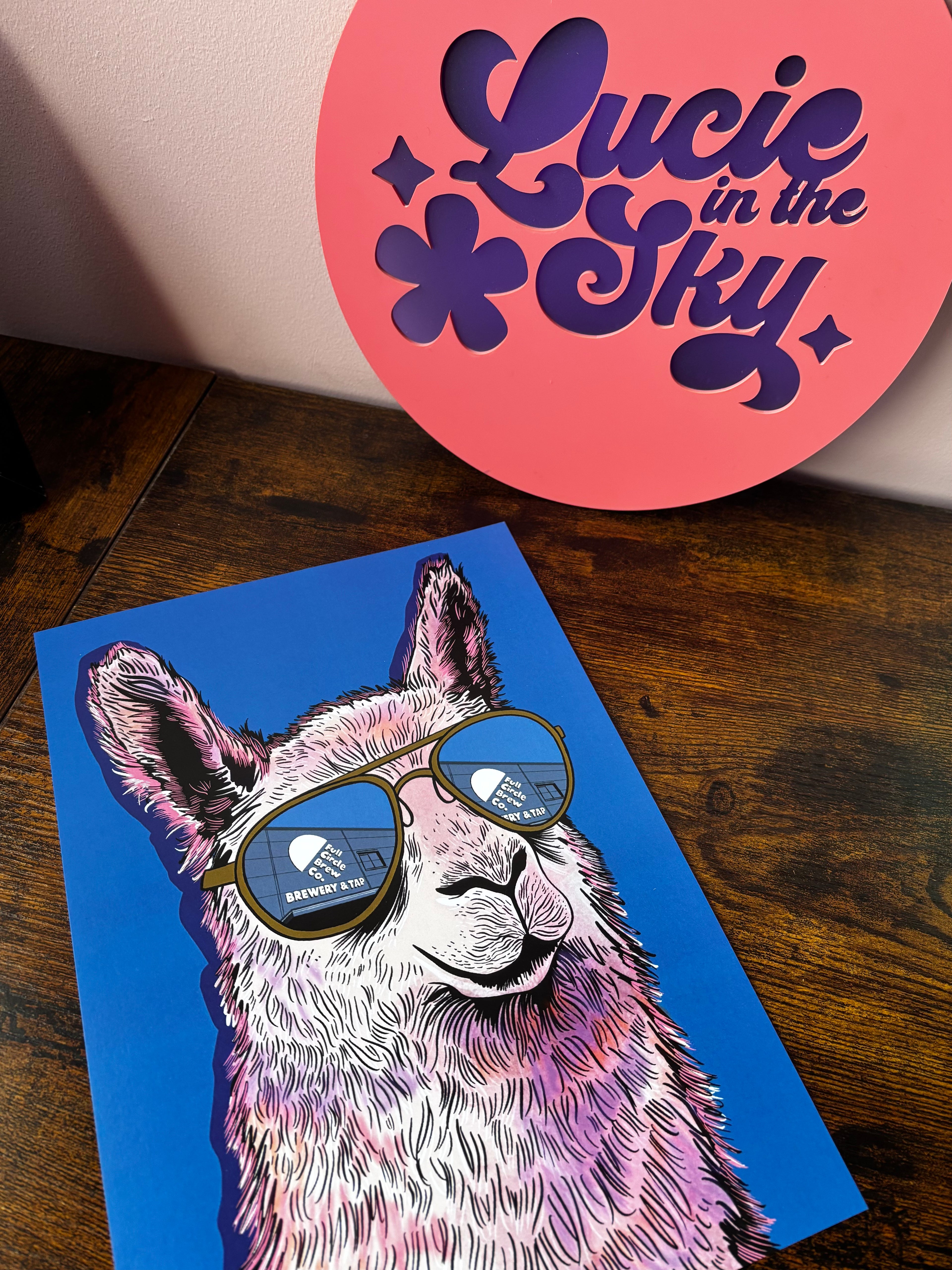 Alpaca - Full Circle Brewery Edition Art Print