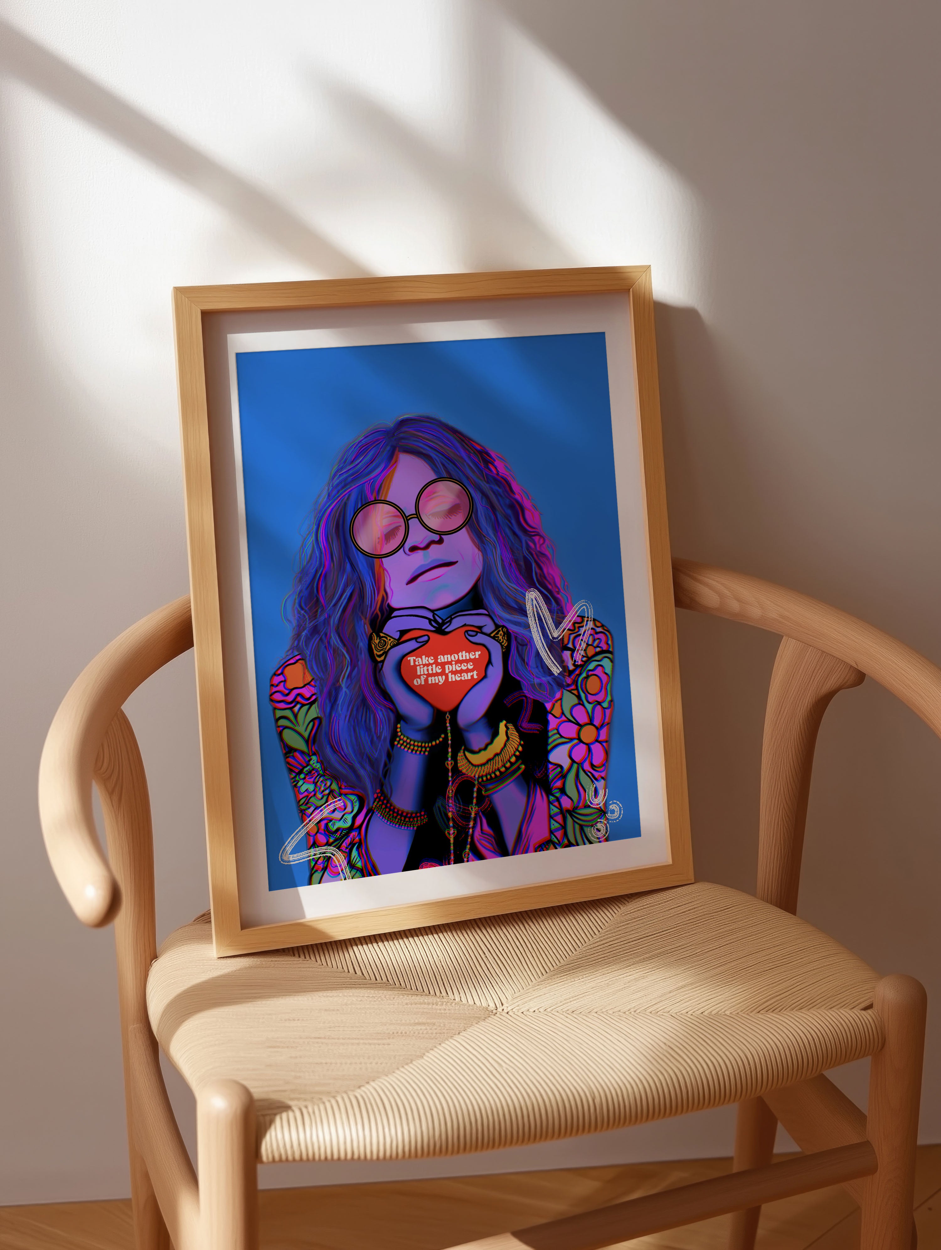 Janis Joplin Art Print