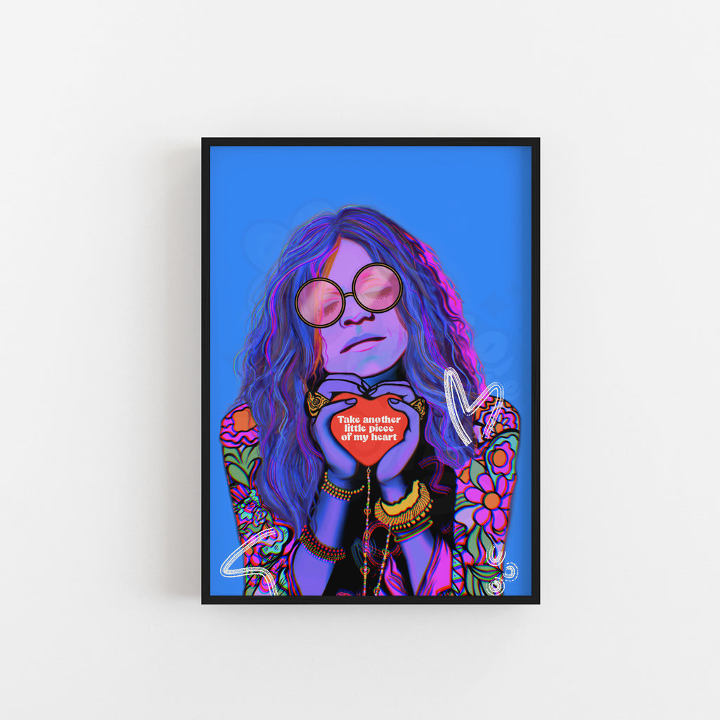 Janis Joplin Art Print