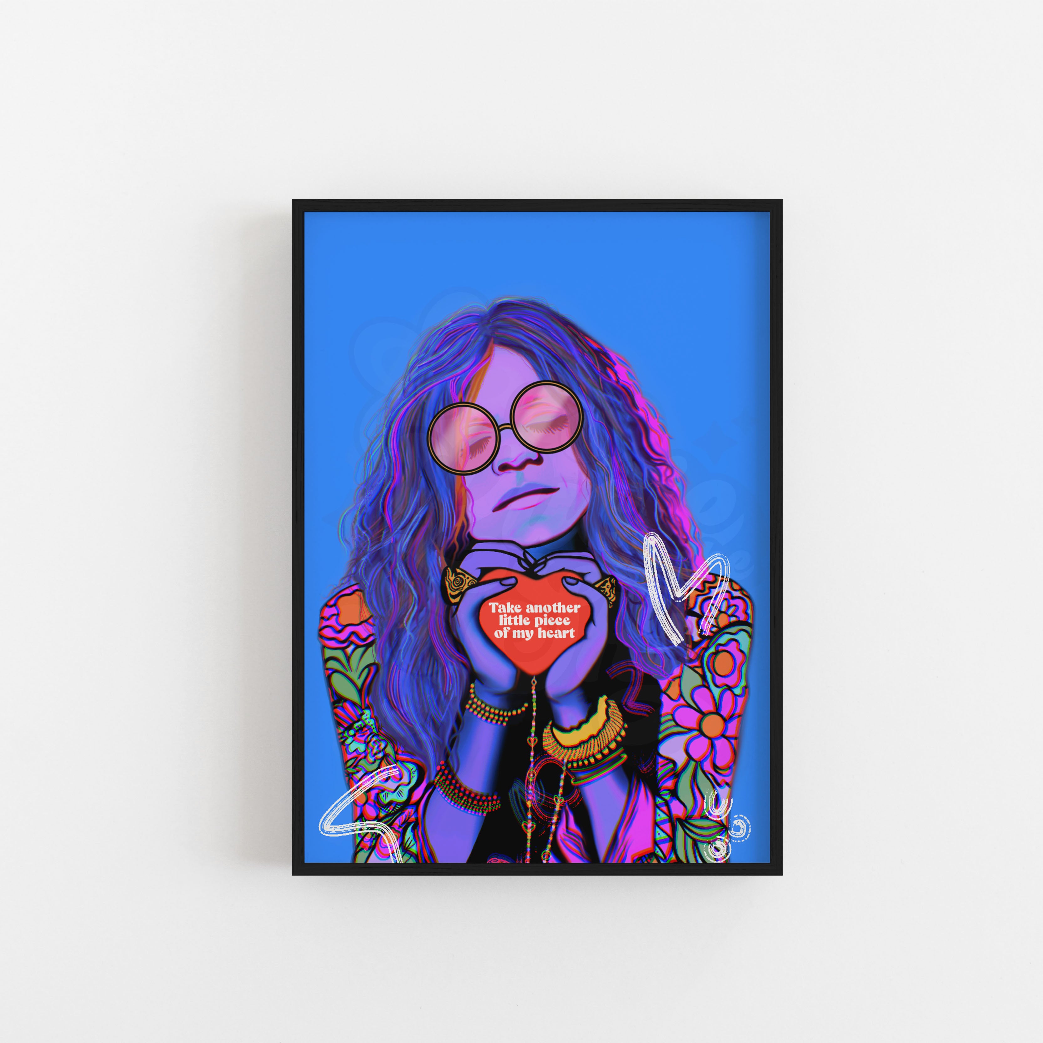 Janis Joplin Art Print
