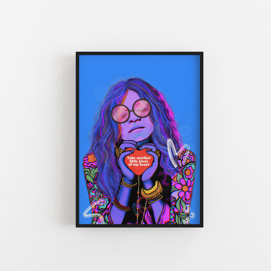 Janis Joplin Art Print