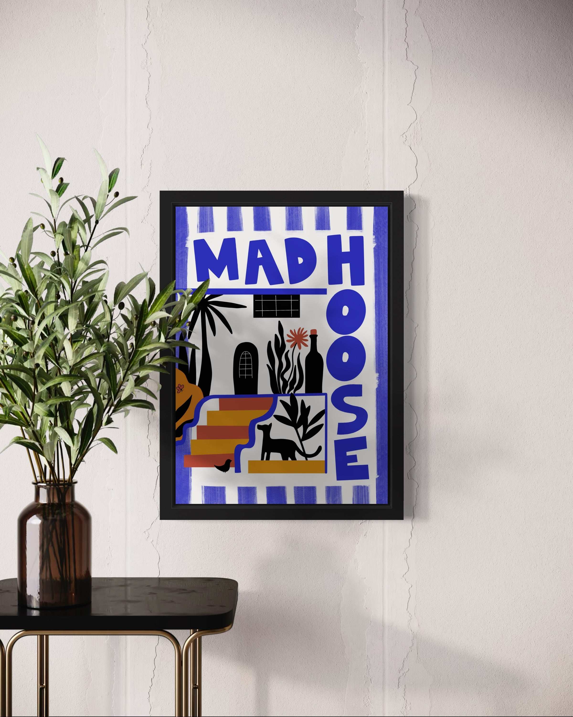 Mad Hoose Art Print