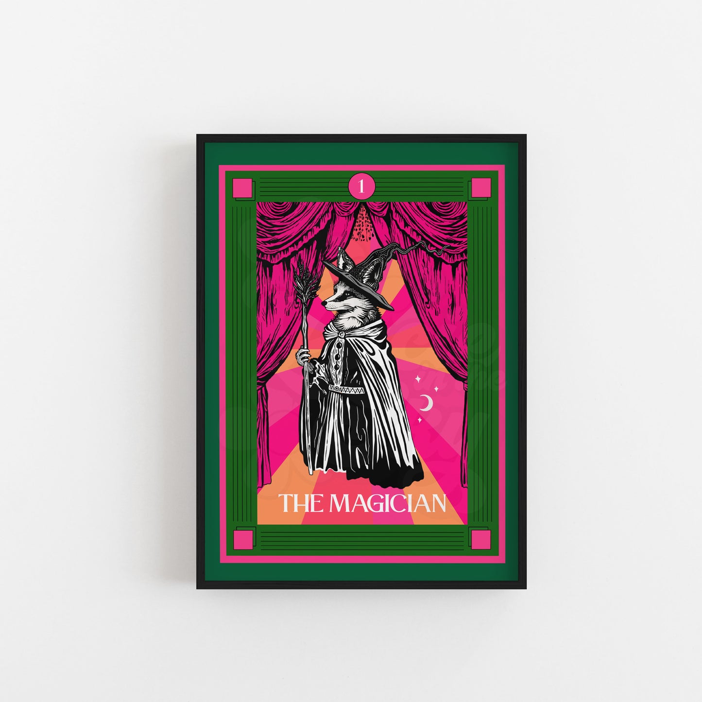 The Magician Tarot Card - 3 colour options