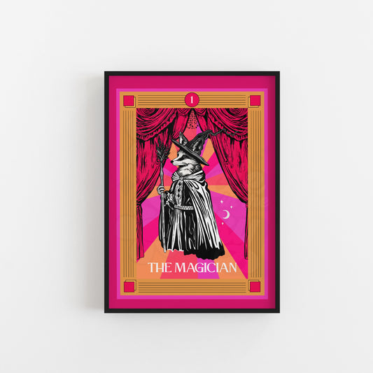 The Magician Tarot Card - 3 colour options