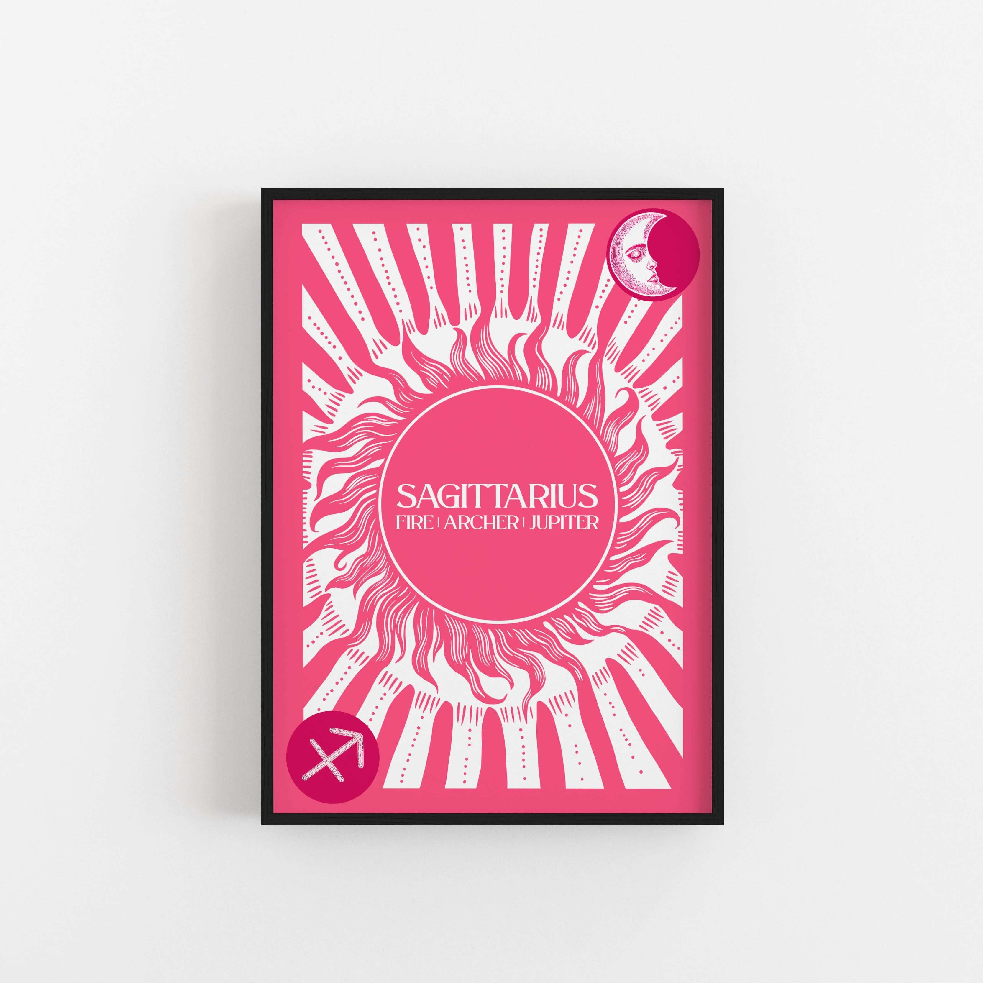 Sagittarius Star Sign Art Print