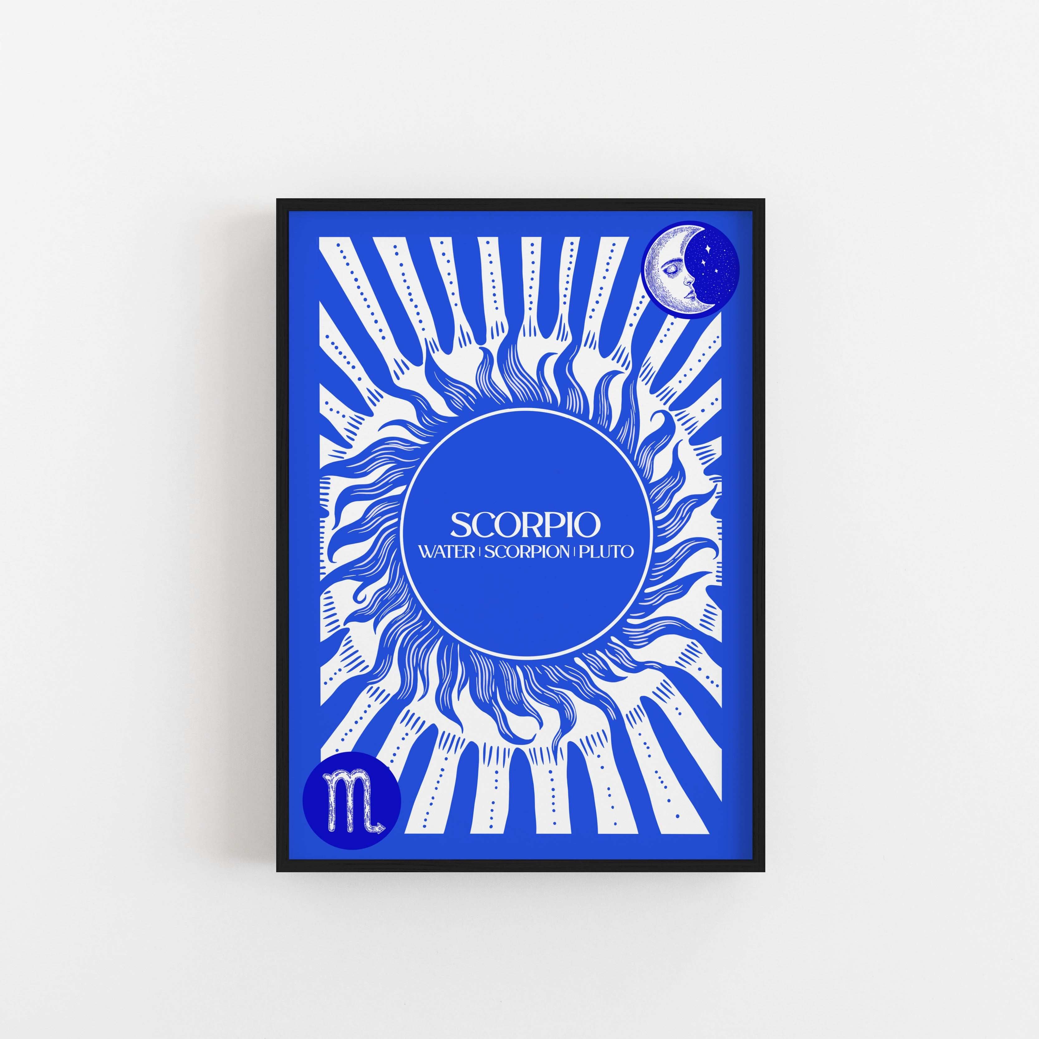 Scorpio Star Sign Art Print