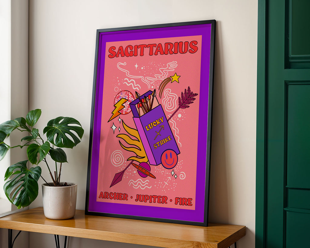 Sagittarius Star Sign Art Print