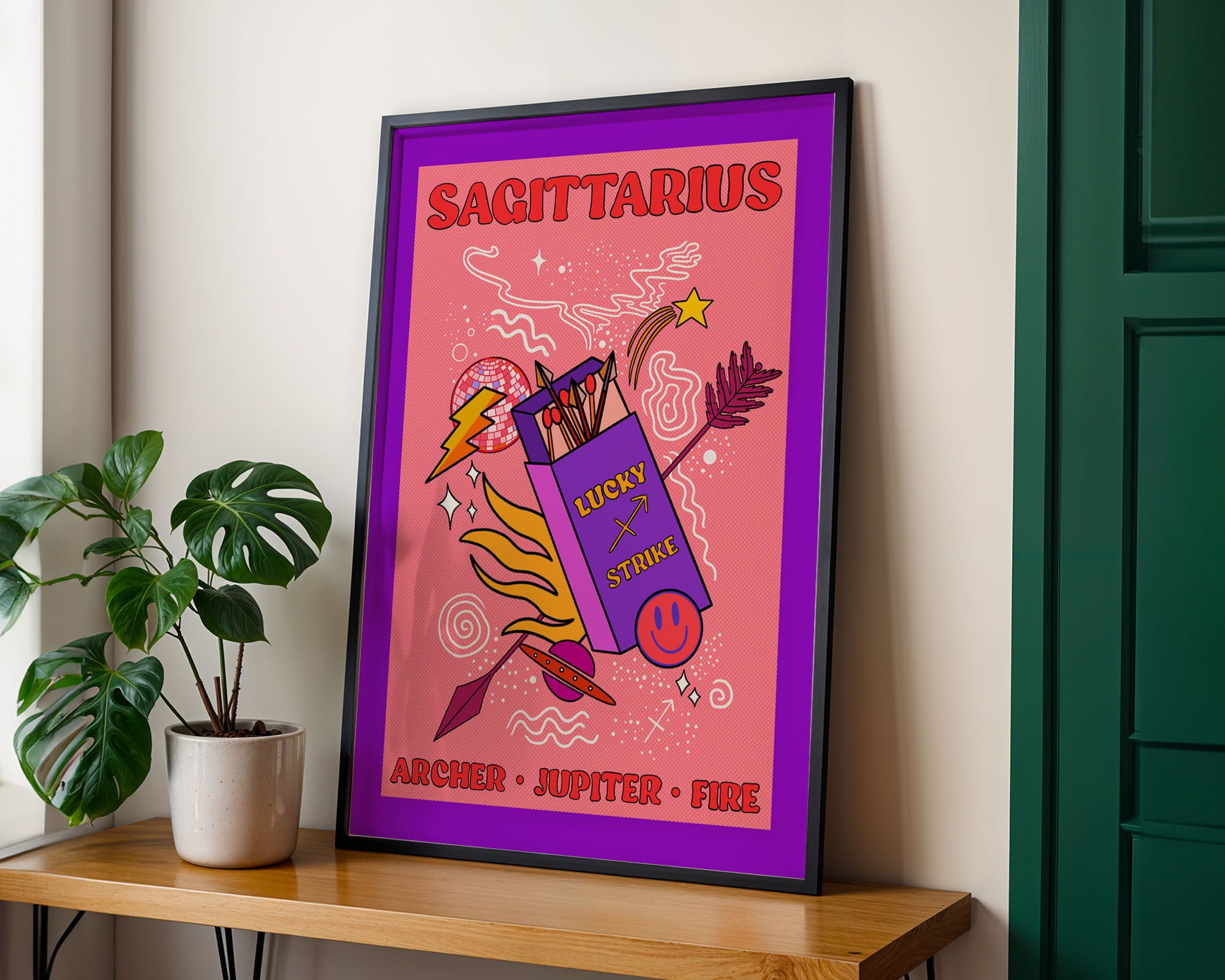 Sagittarius Star Sign Art Print