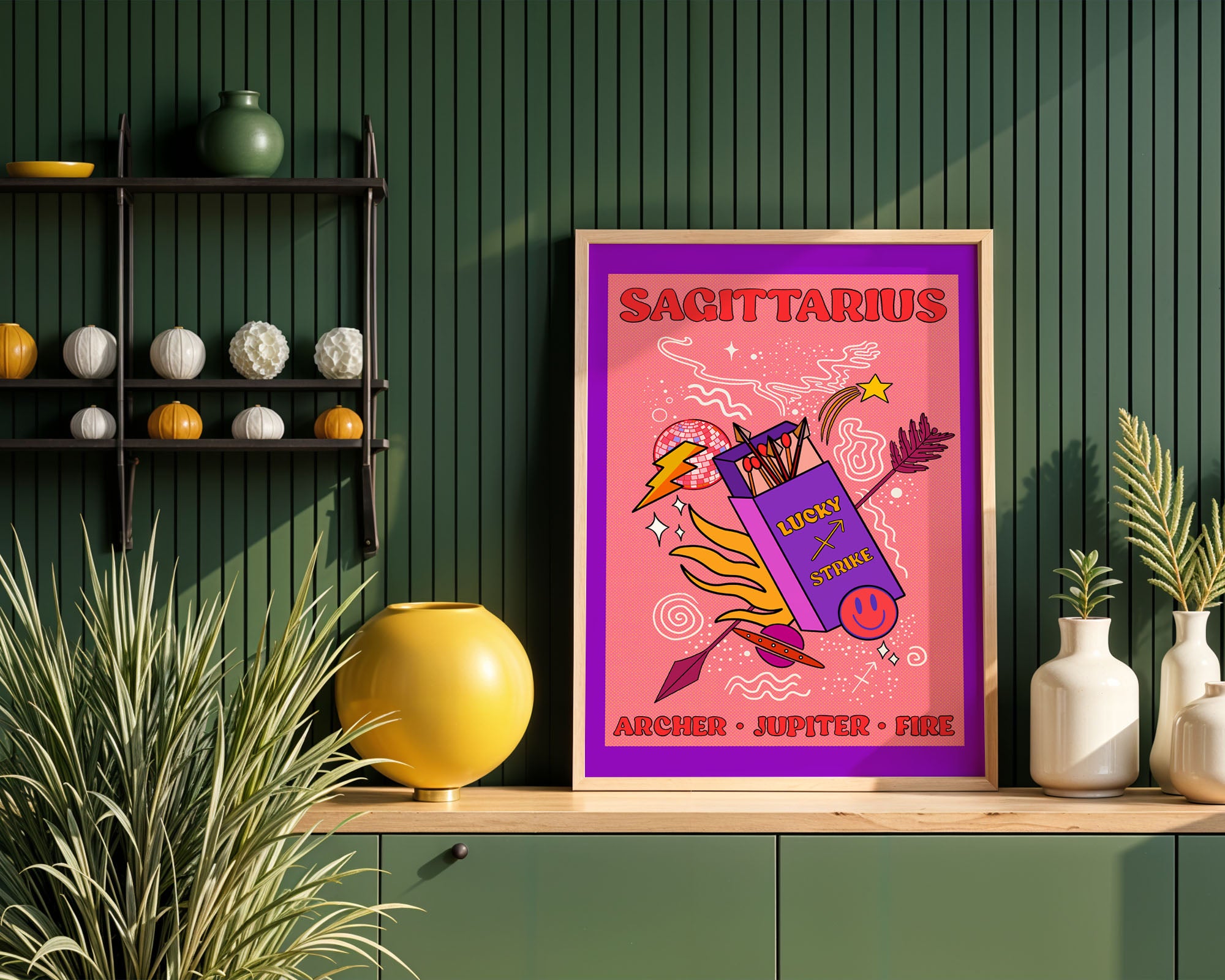 Sagittarius Star Sign Art Print