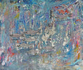 A Sardine Symphony - Large Mixed Media Canvas Paining