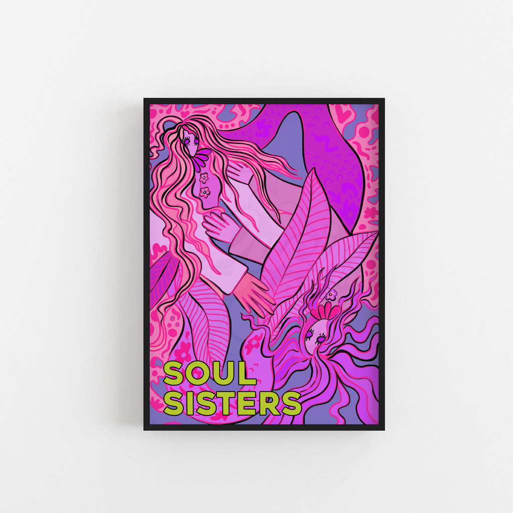 Soul Sisters Art Print