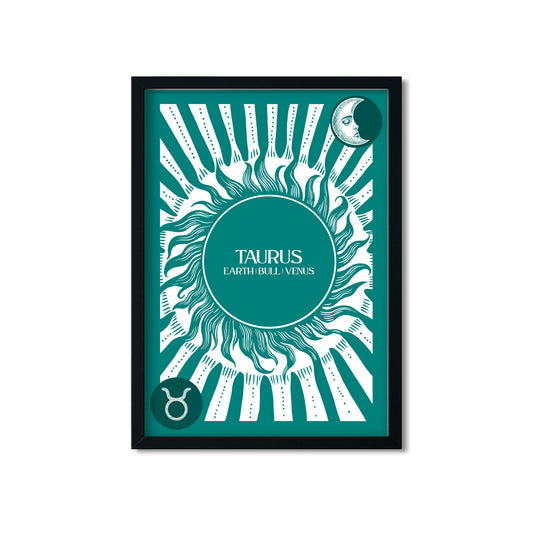 Taurus  Star Sign Art Print