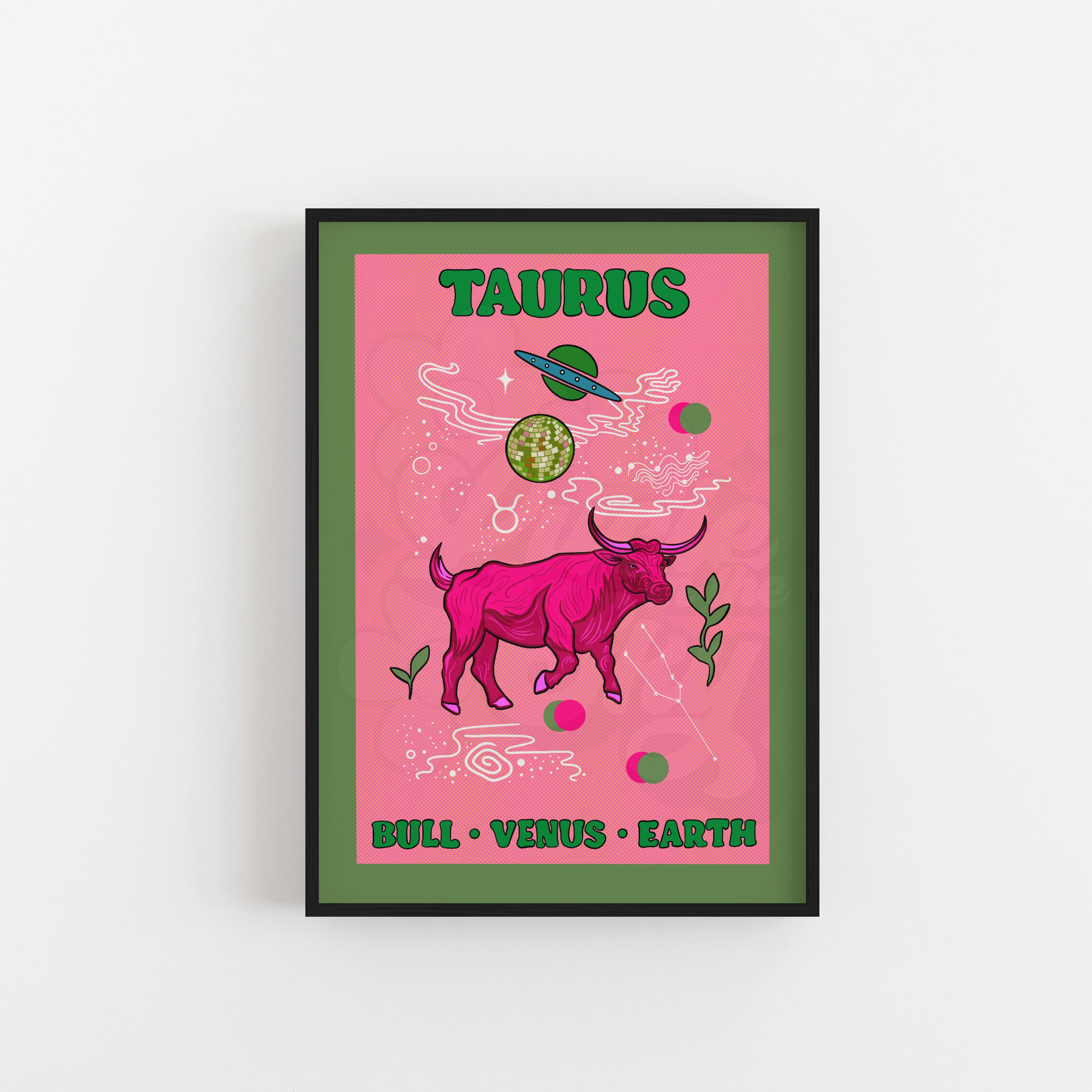 Taurus  Star Sign Art Print