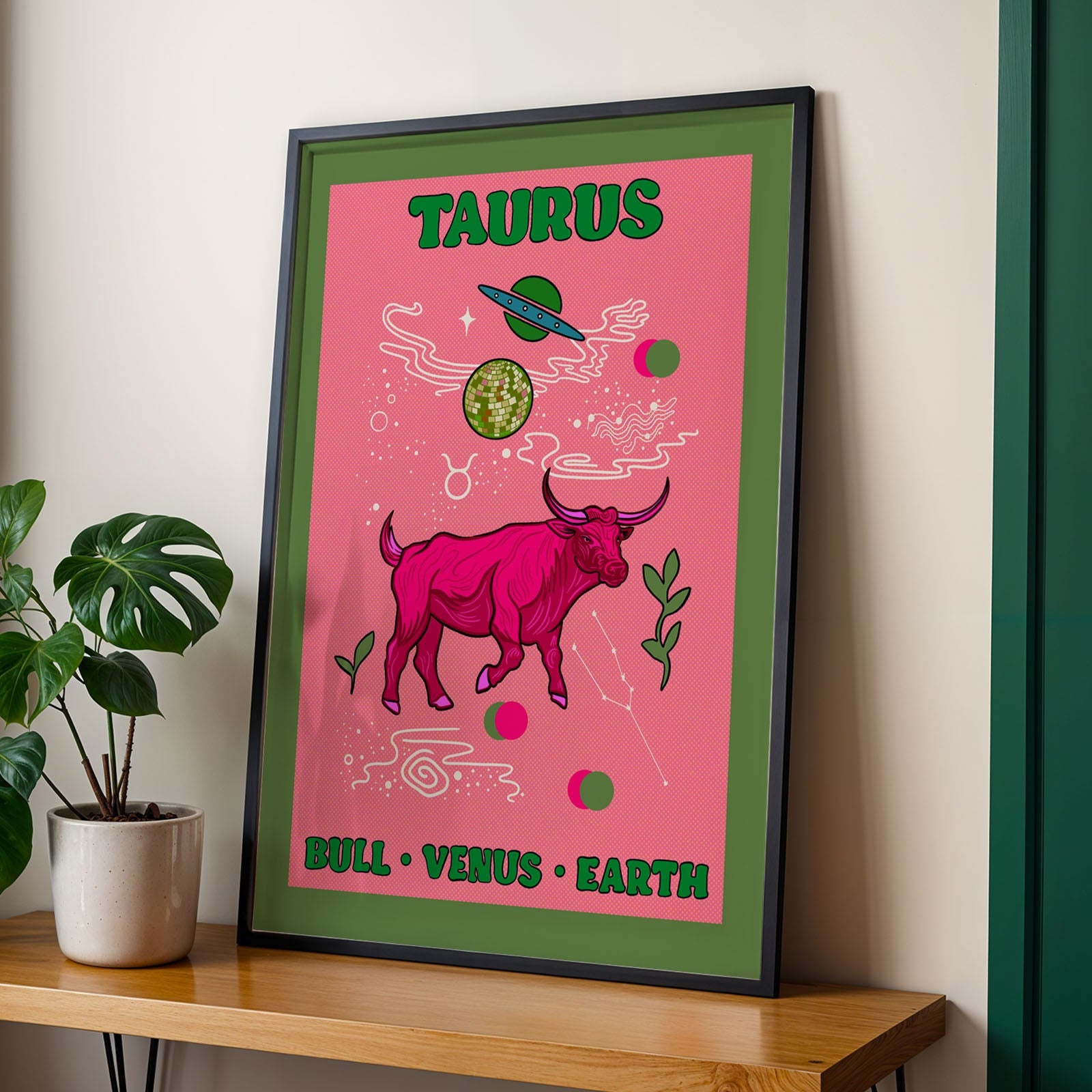 Taurus  Star Sign Art Print