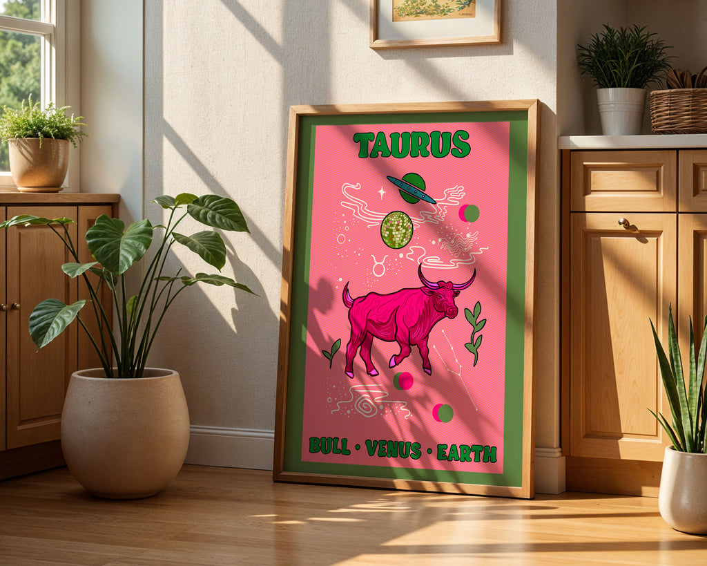Taurus  Star Sign Art Print