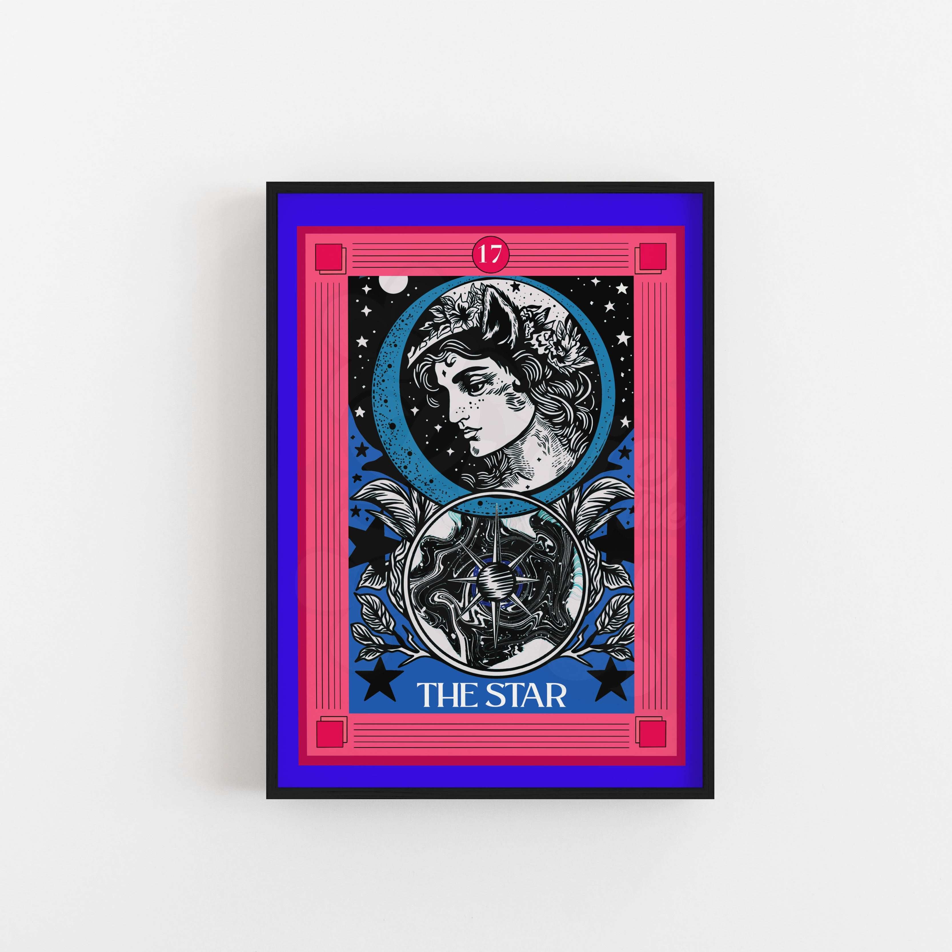The Star Tarot Card Art Print