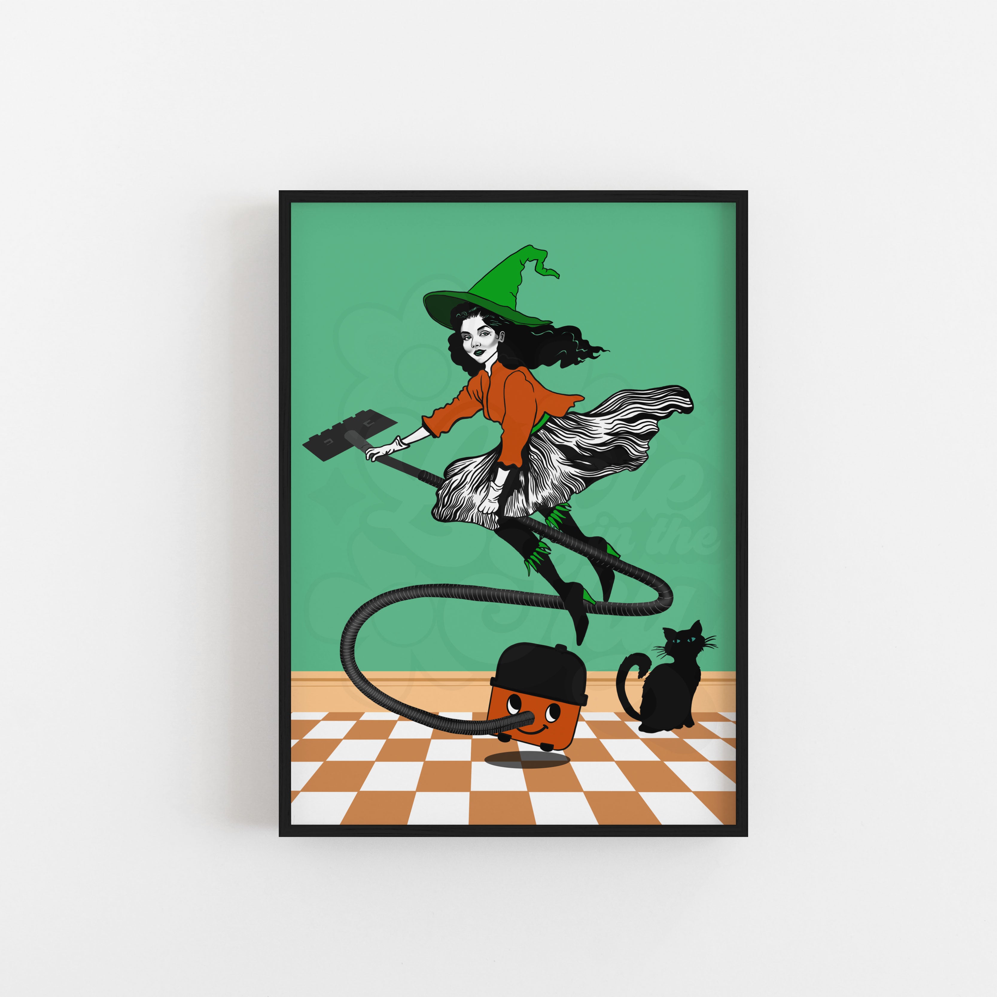 The Witching Hoover – Art Print