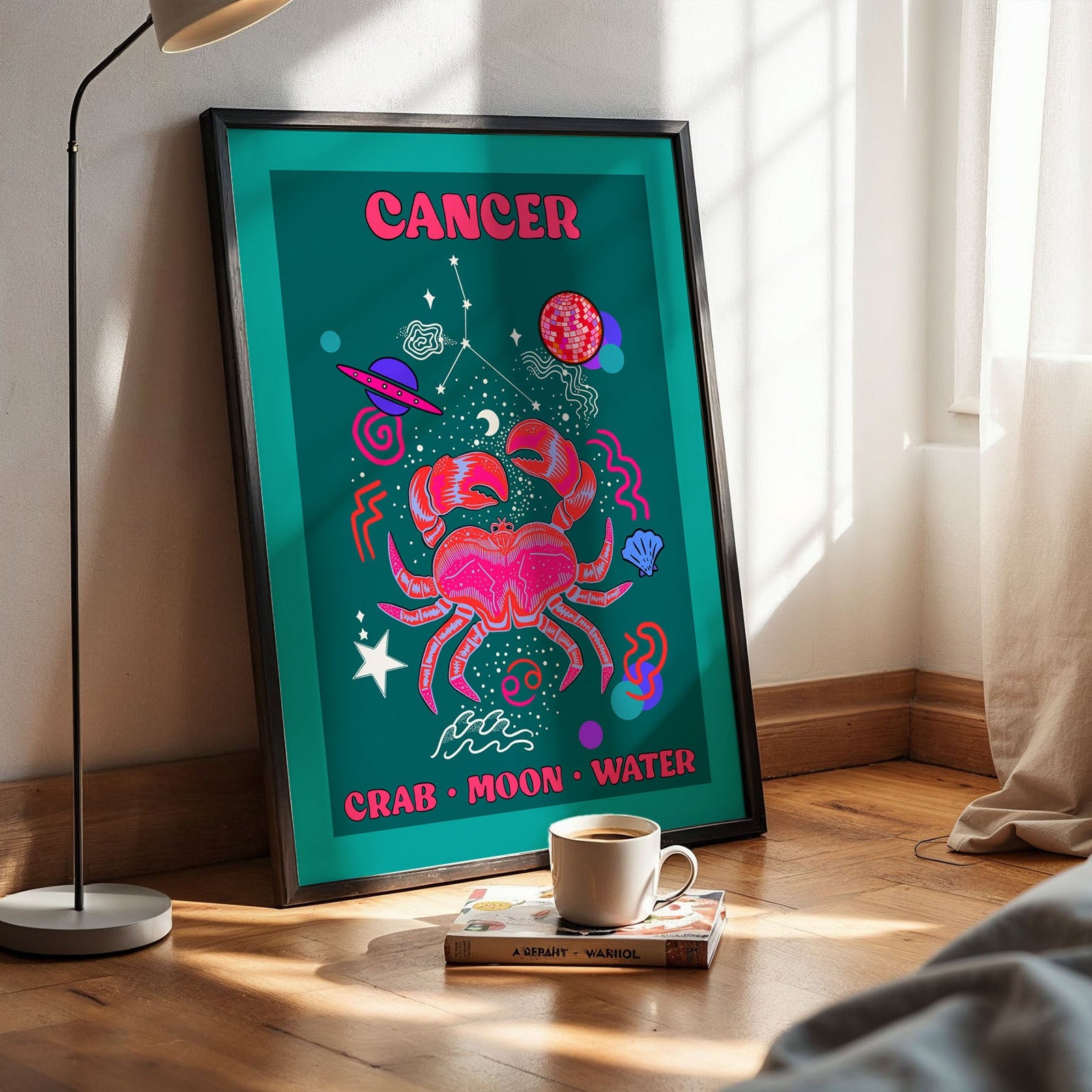 Cancer Star Sign Art Print