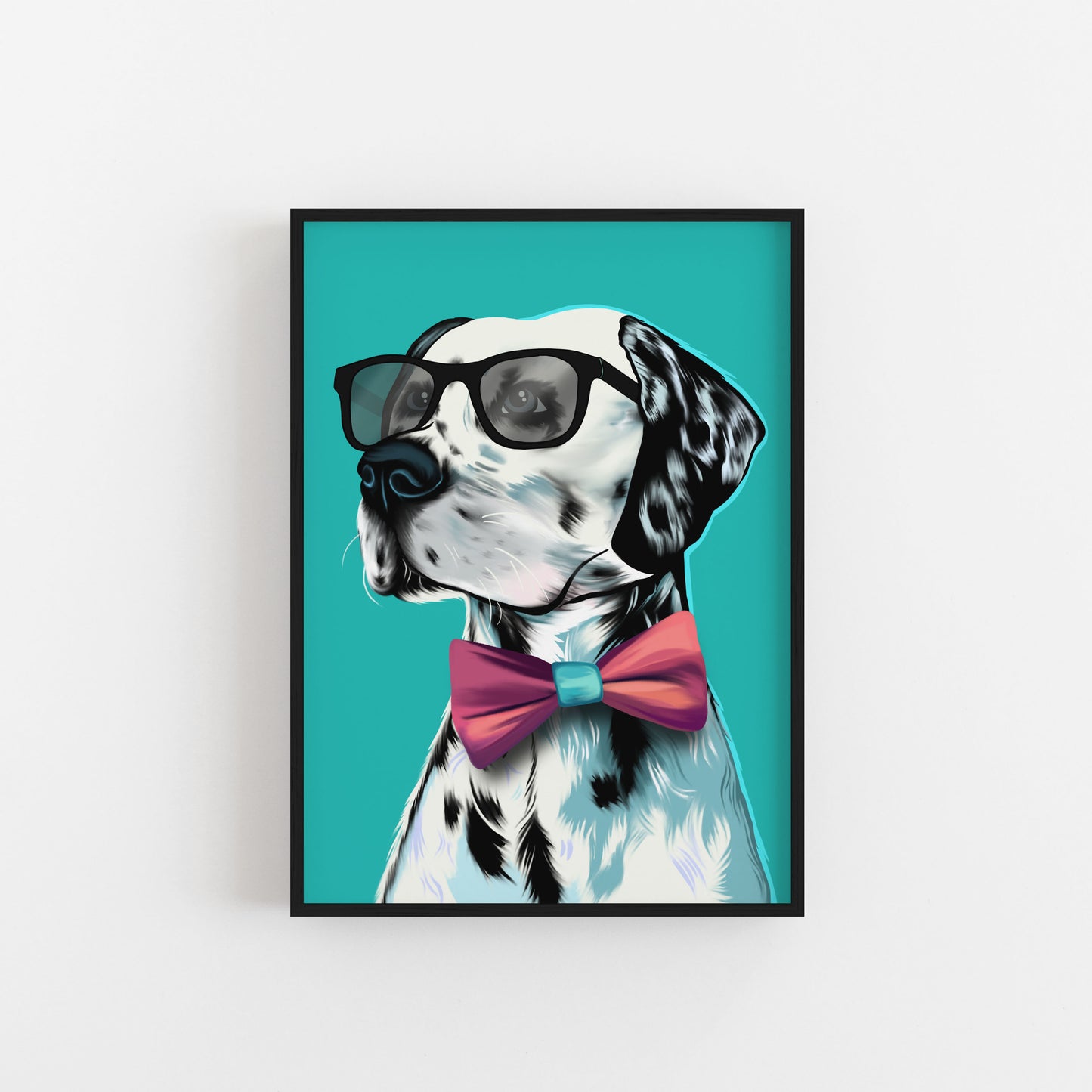 Dalmatian Dog art print