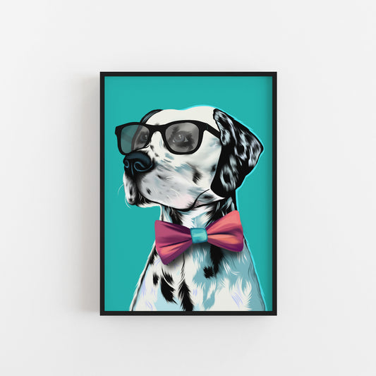 Dalmatian Dog art print