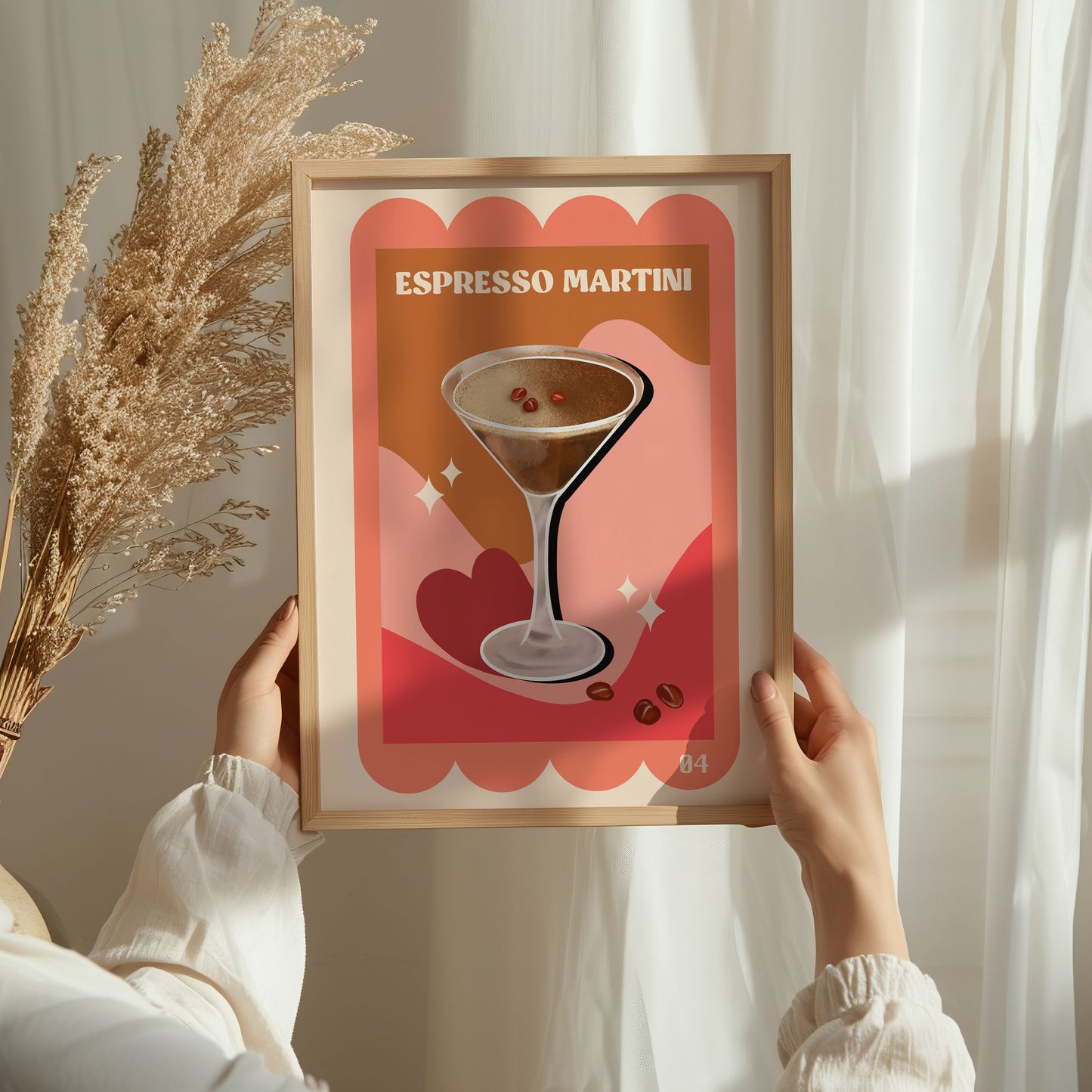 Espresso Martini Cocktail Art Print