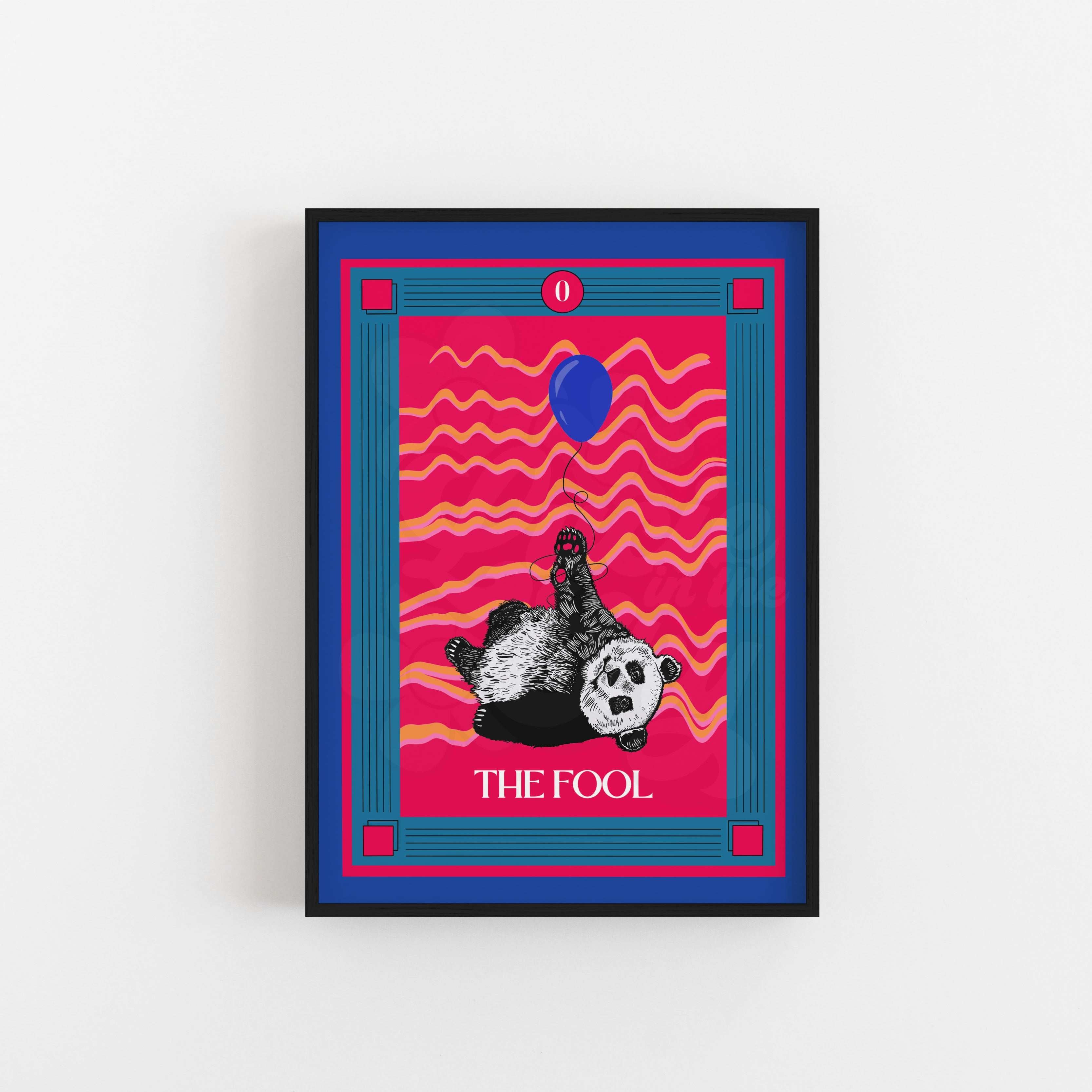The Fool Tarot Card Art Print