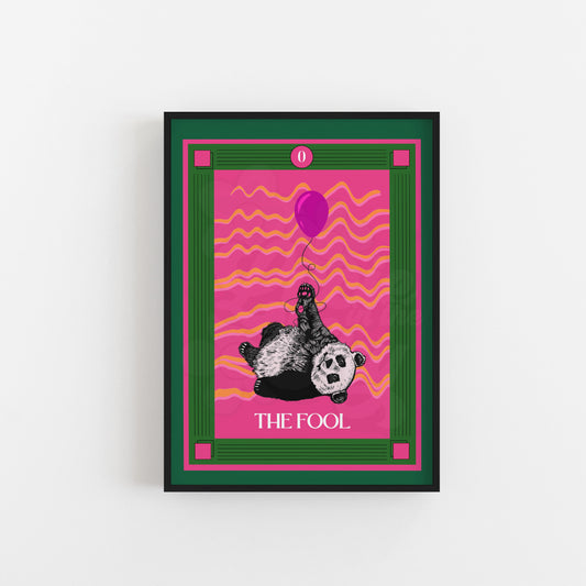 The Fool Tarot Card Art Print