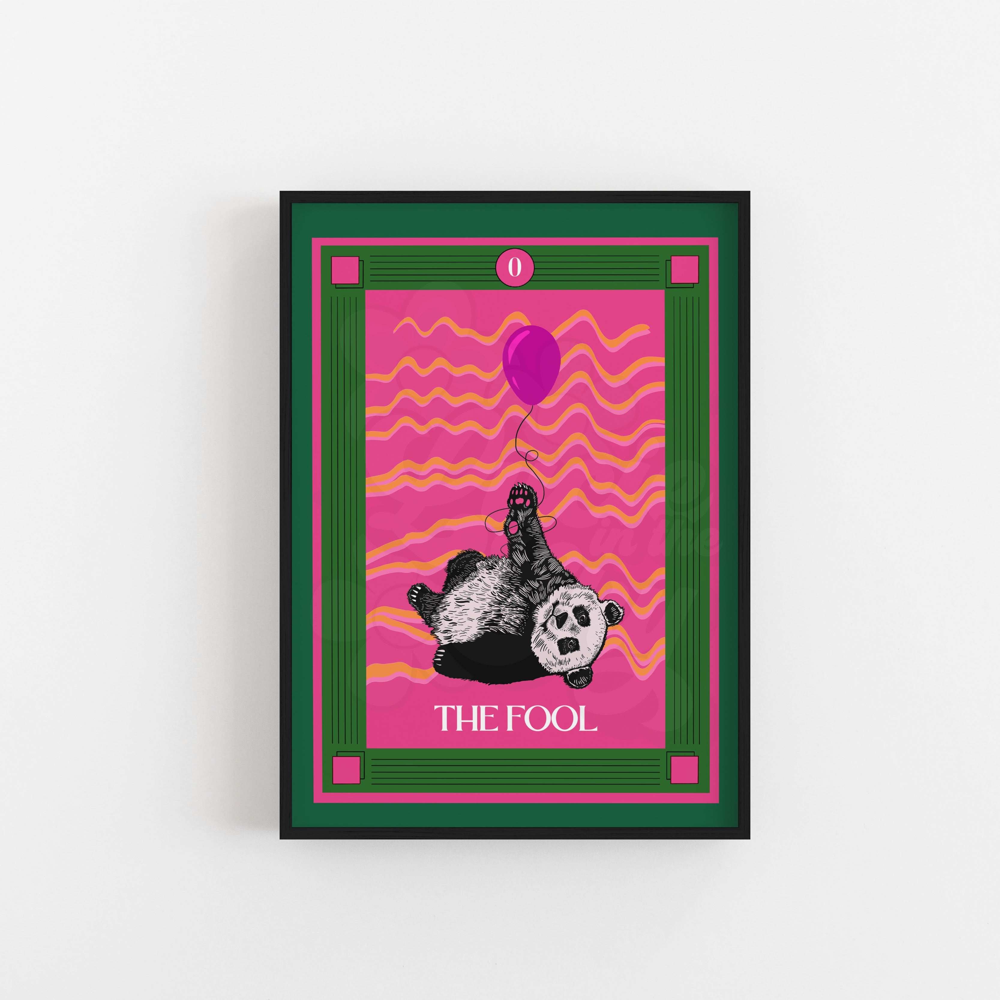 The Fool Tarot Card Art Print