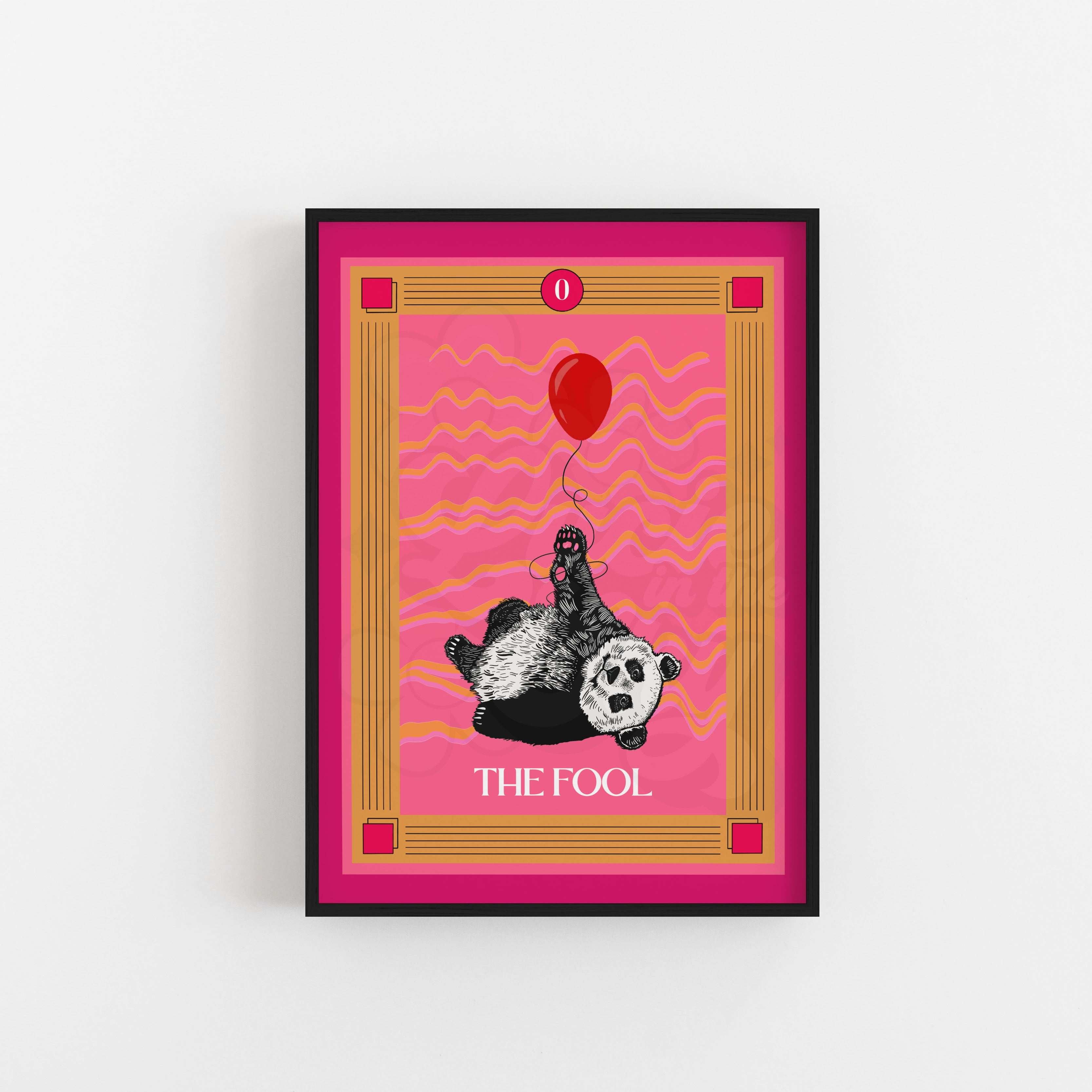 The Fool Tarot Card Art Print