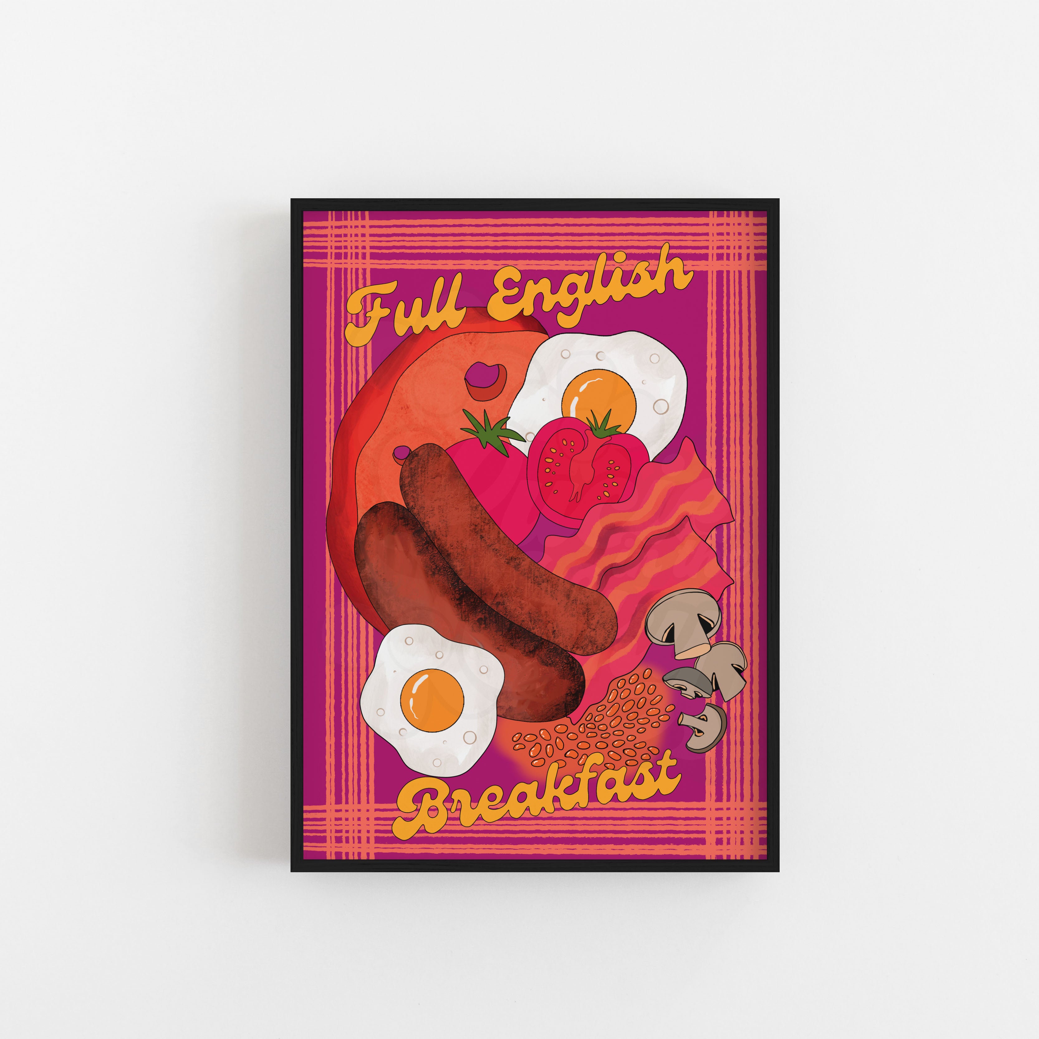 Full English Breakfast Art Print