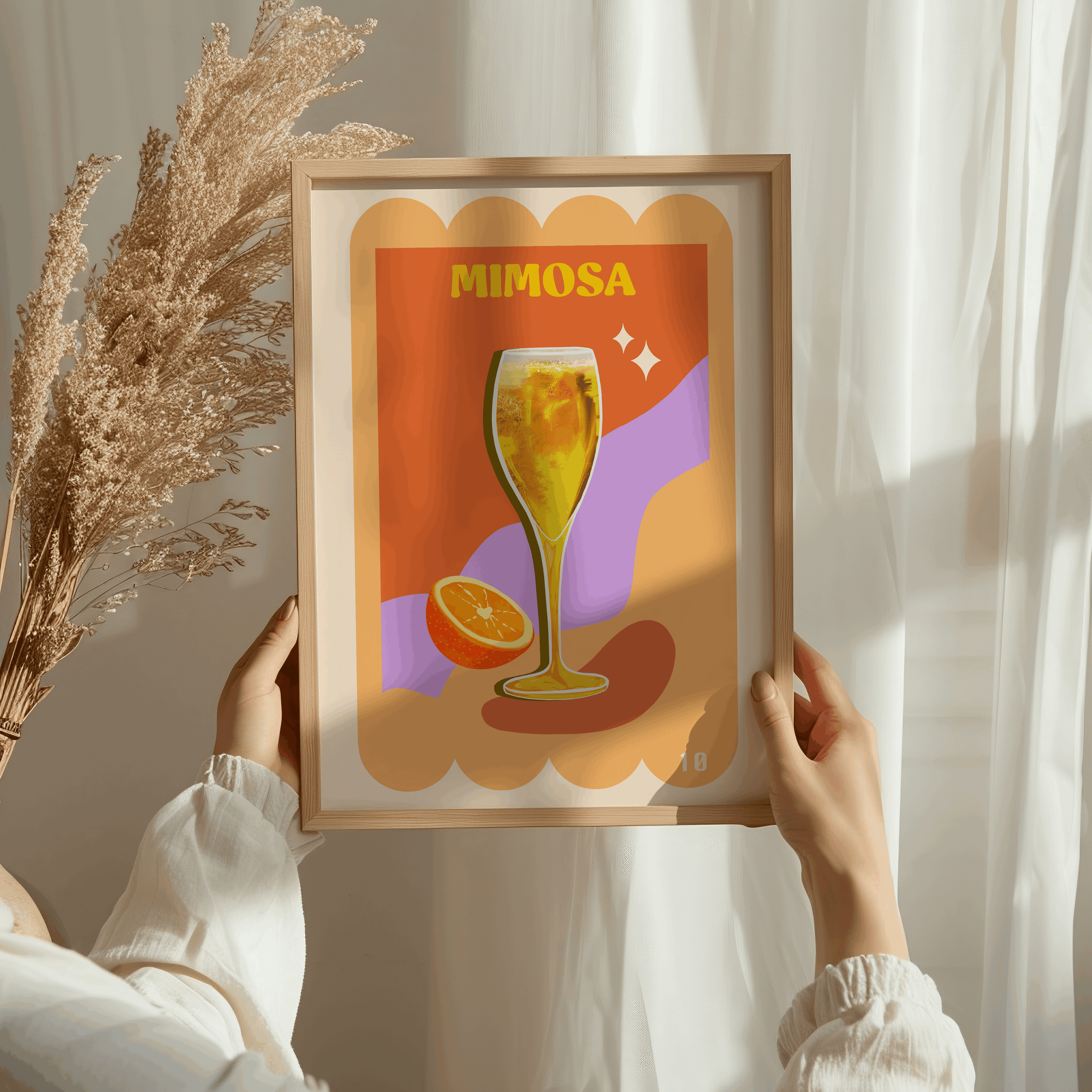 Mimosa Art Print