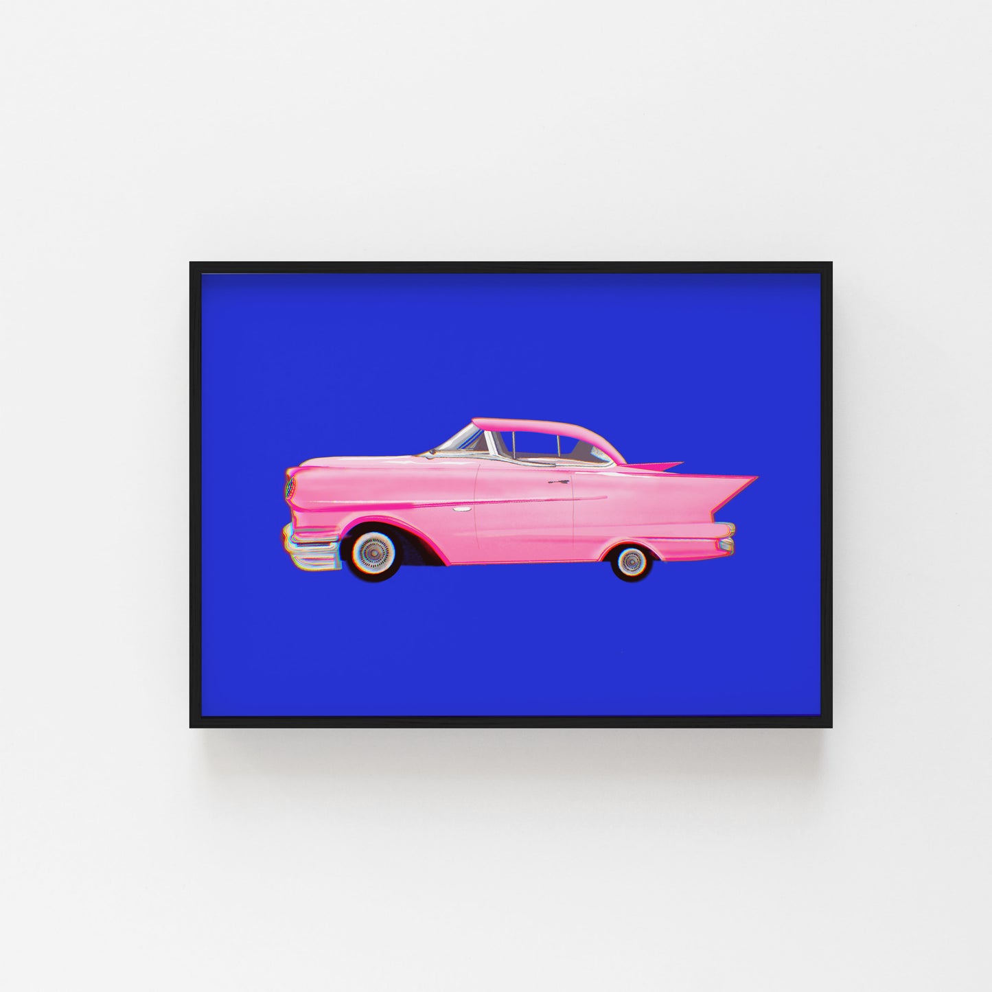 Pink Cadillac Art Print