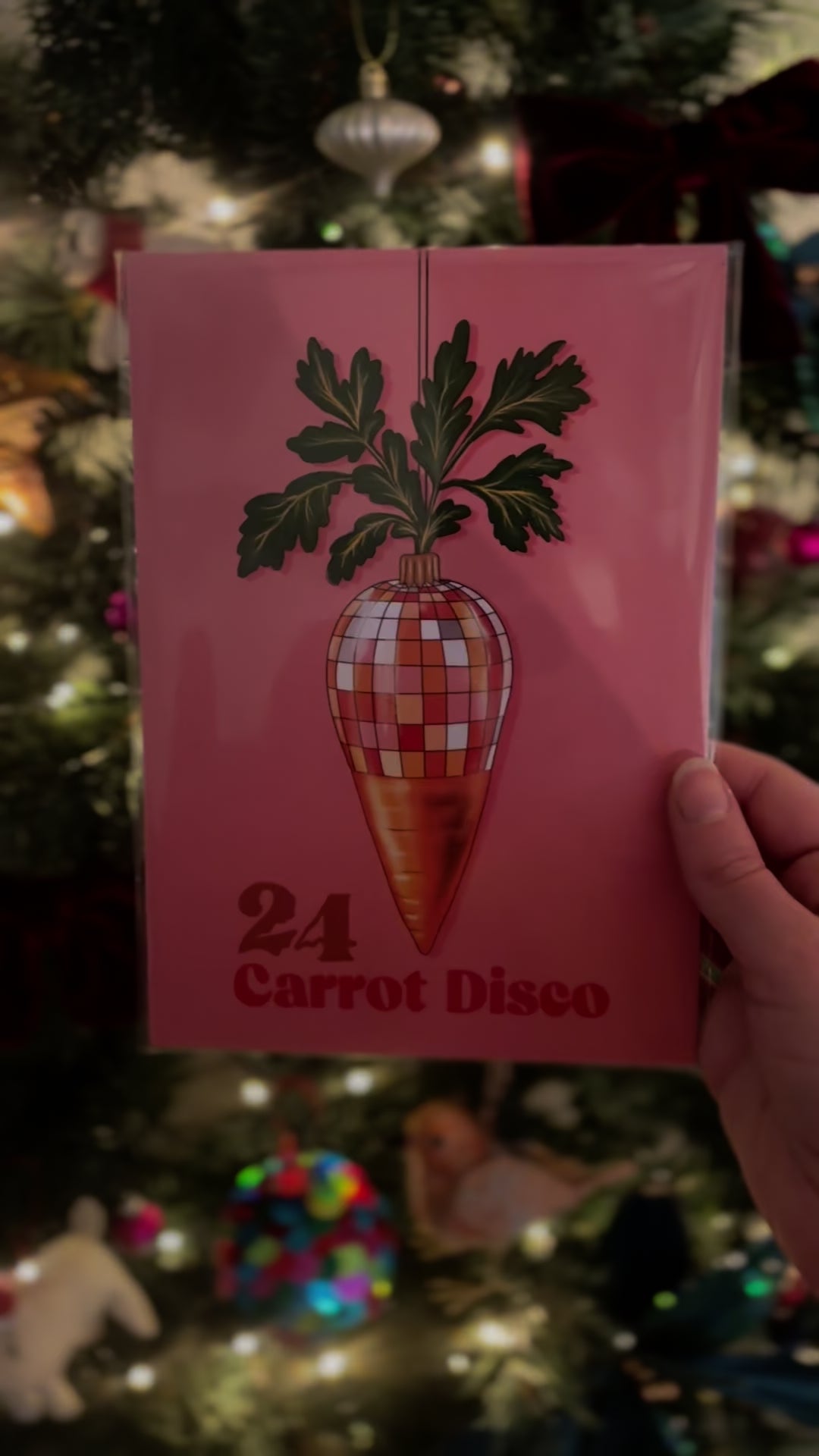 Carrot Disco Art Print