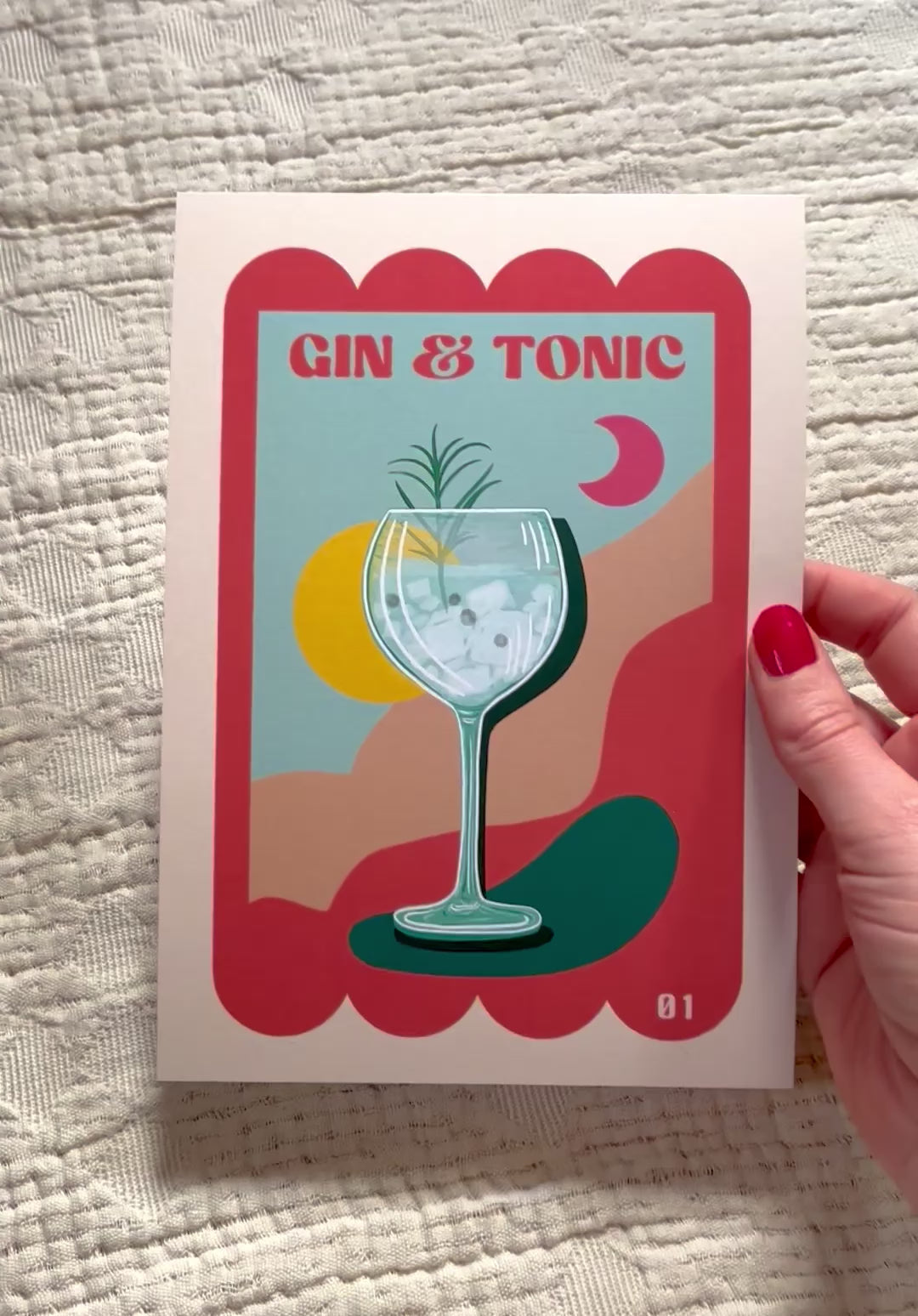 Gin and Tonic Art Print
