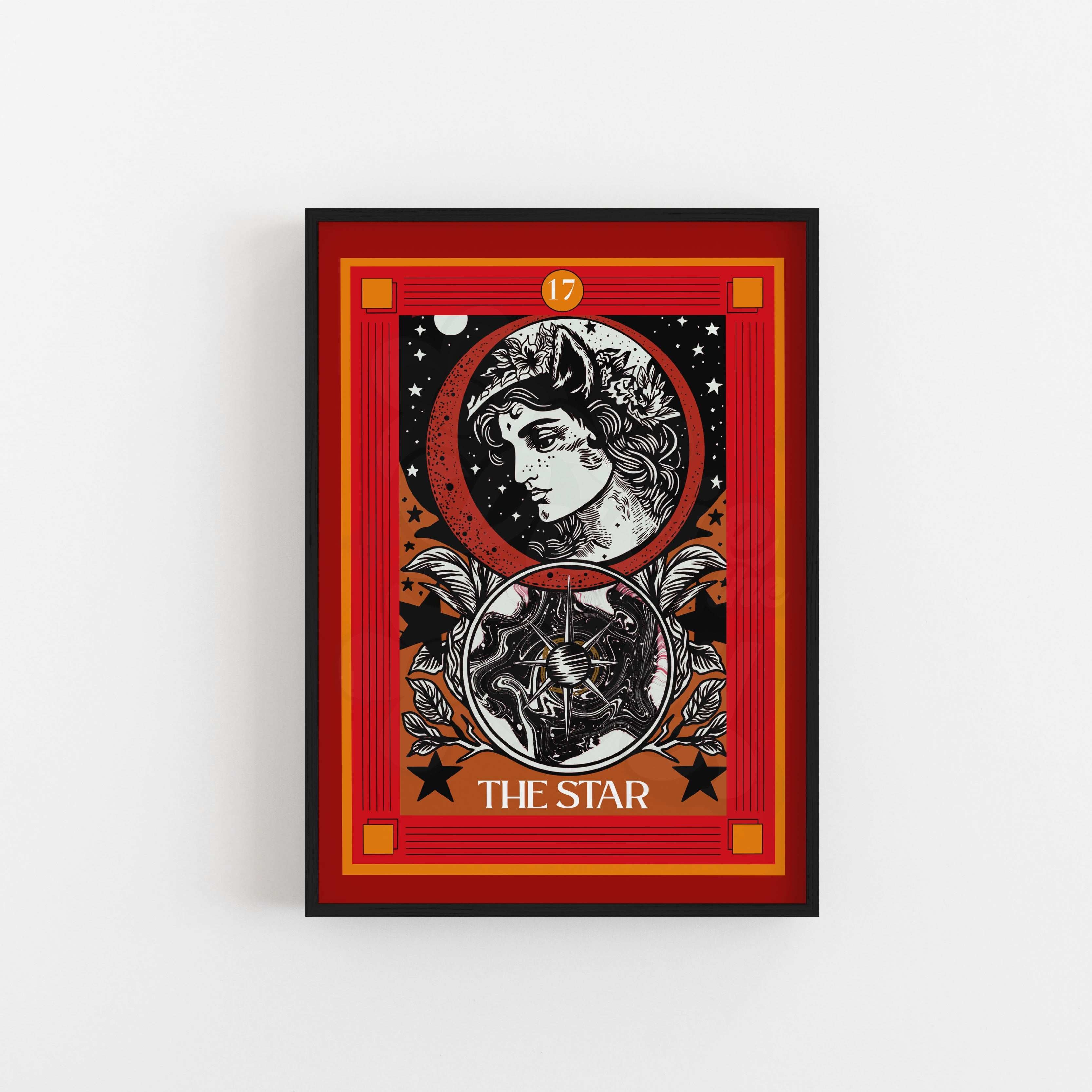 The Star Tarot Card Art Print