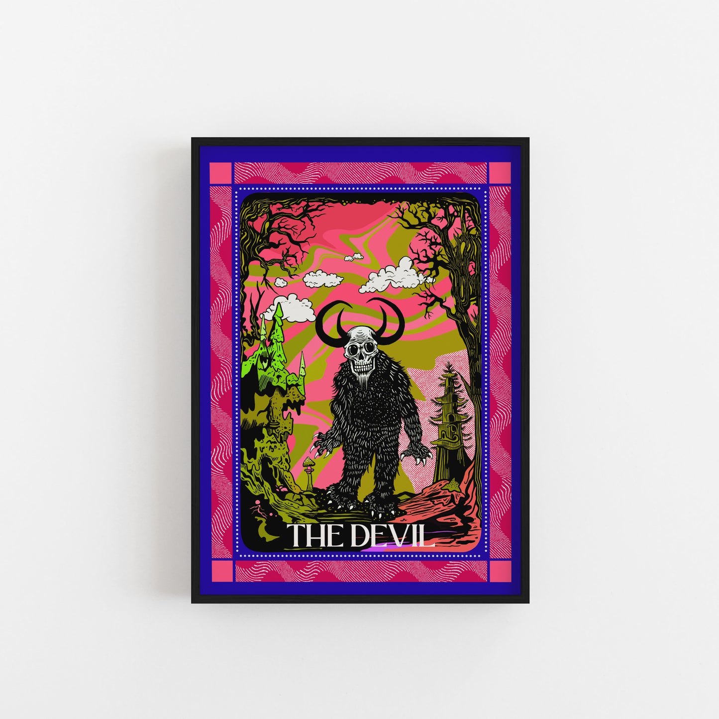 The Devil Tarot Card Art Print